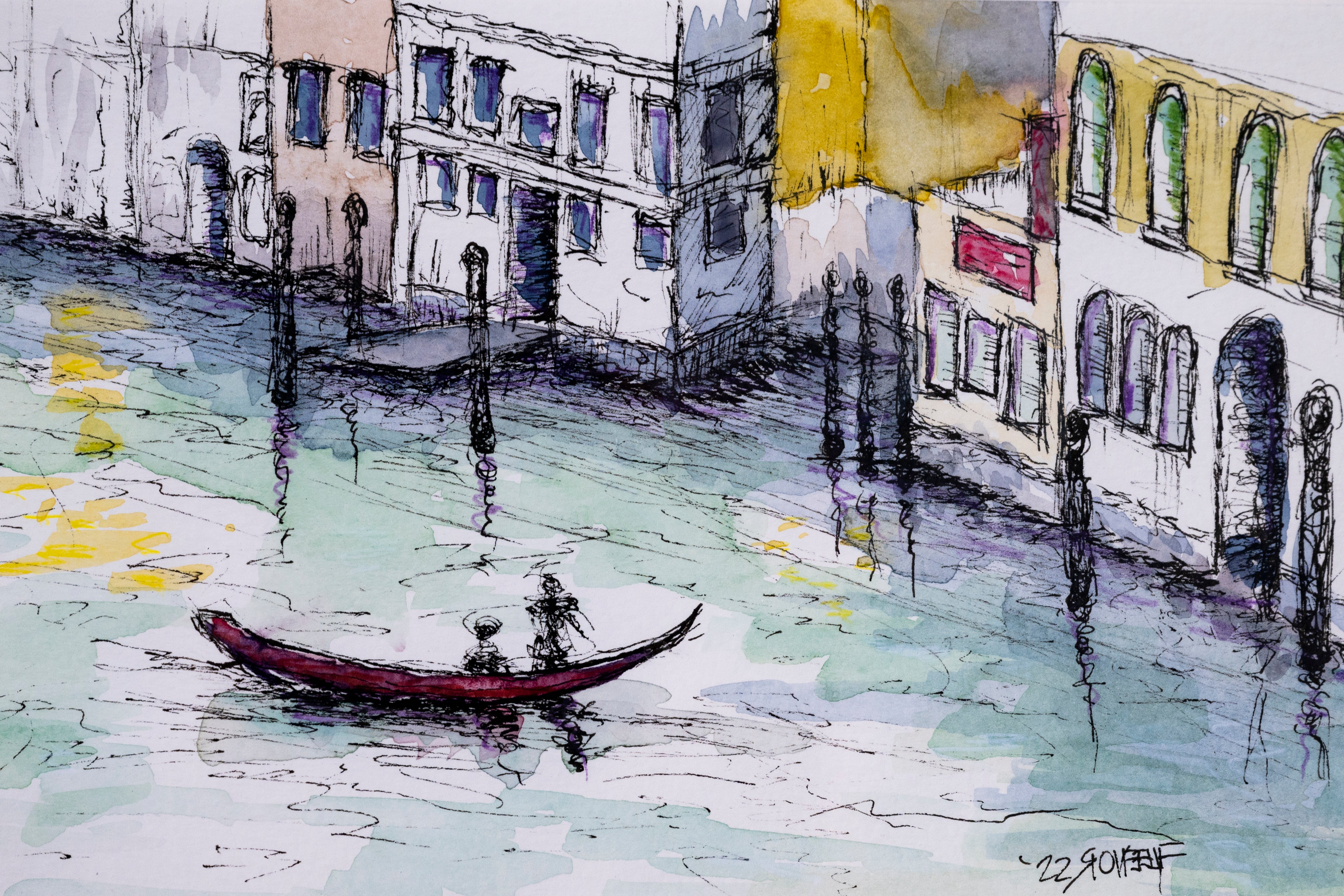 pen+ink / watercolor art prints