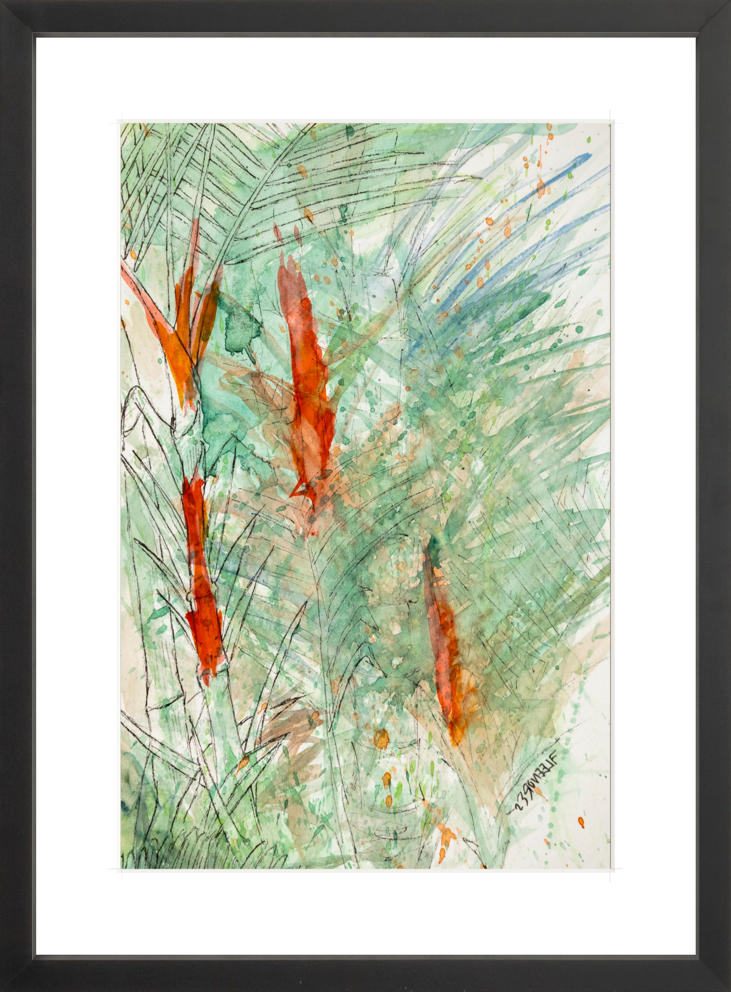 #Framed Print_12x18”_Black