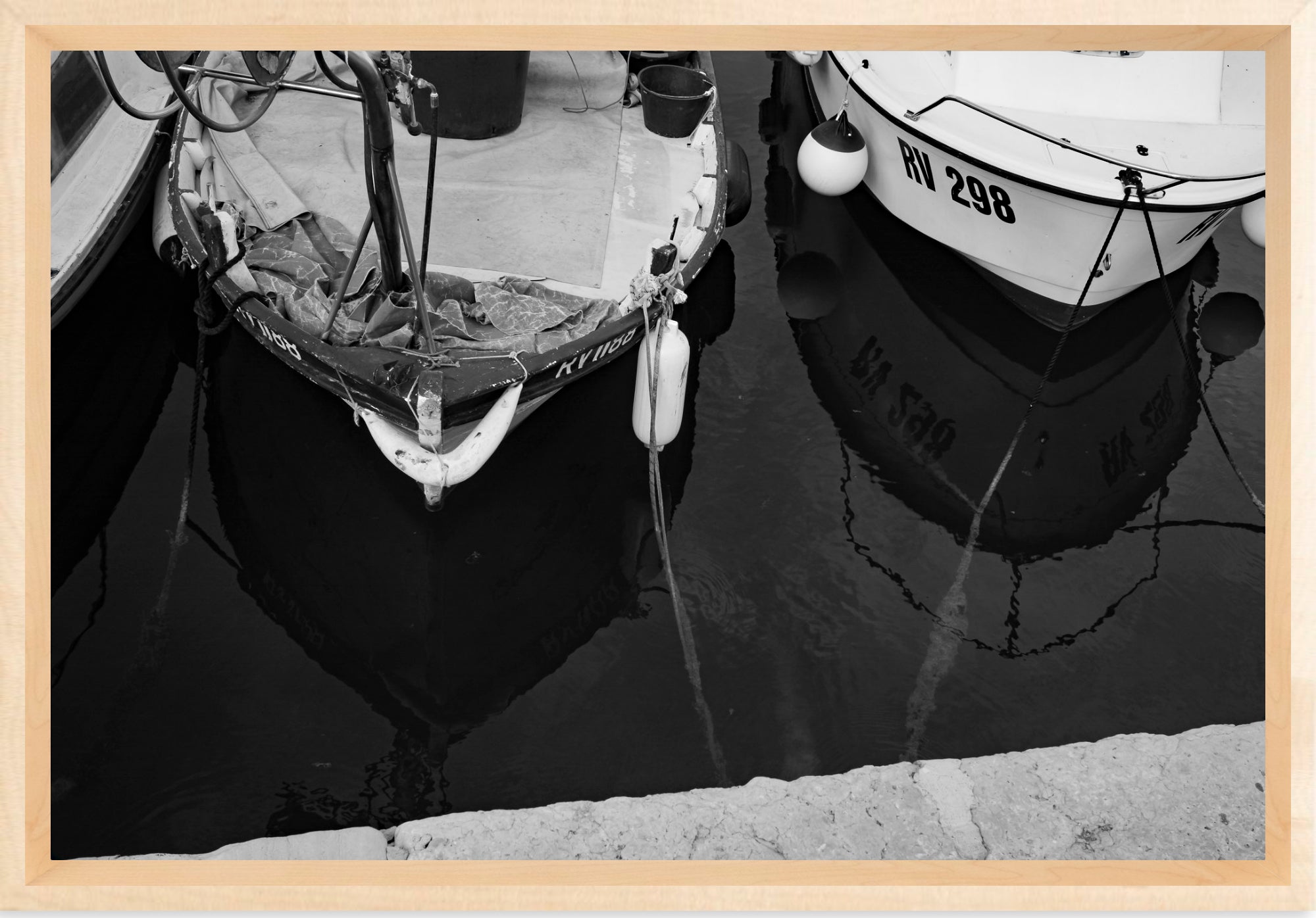 #Framed Canvas_12x8"_Natural