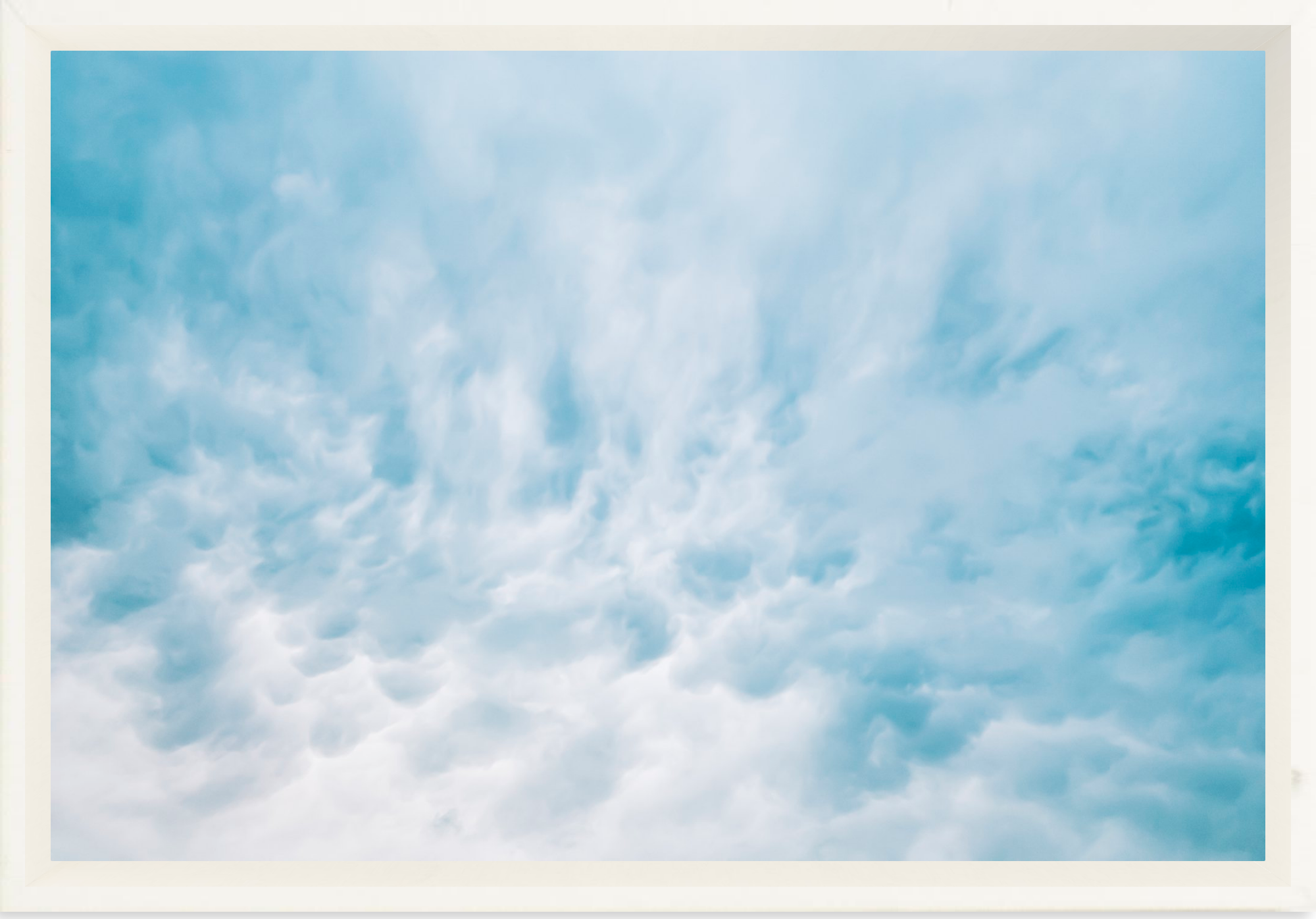 #Framed Canvas_12x8"_White