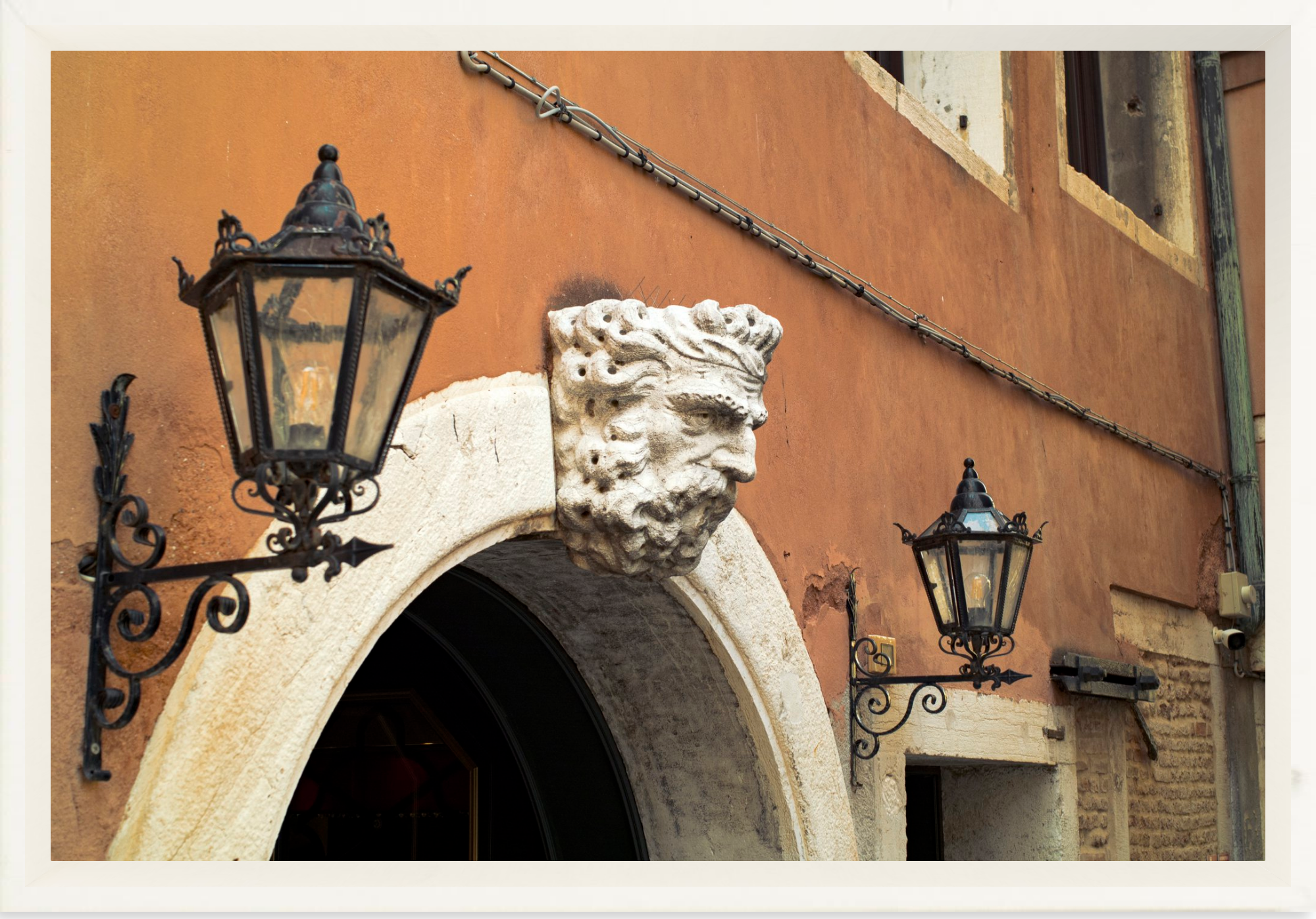 #Framed Canvas_12x8"_White