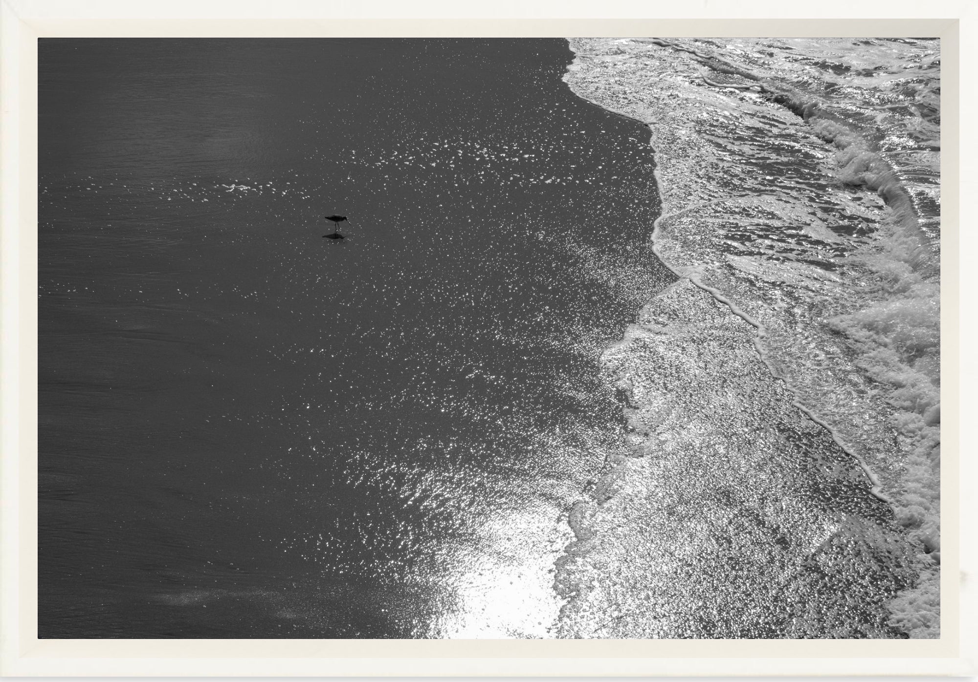 #Framed Canvas_12x8"_White