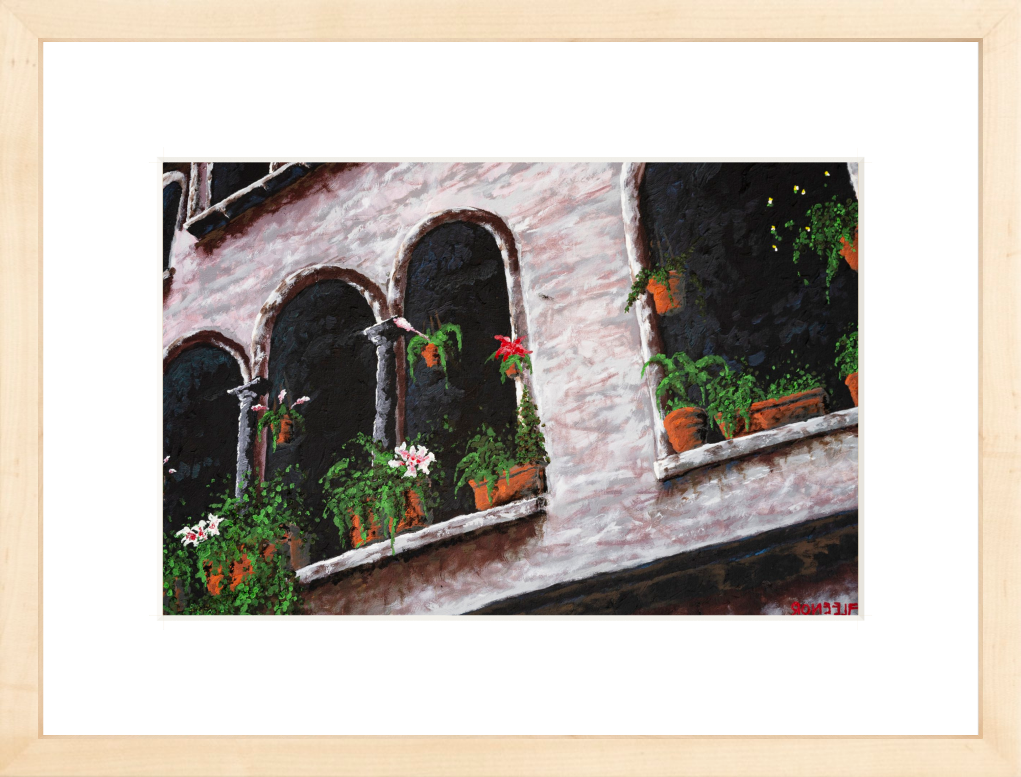 #Framed Print_12x8"_Natural
