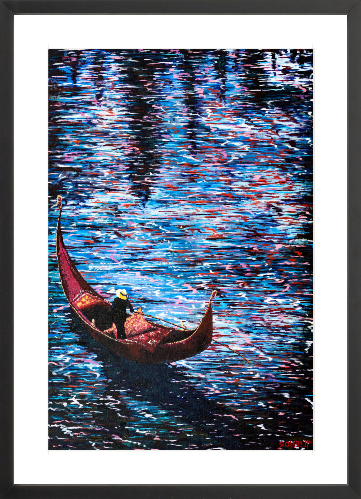 #Framed Print_16x24"_Black