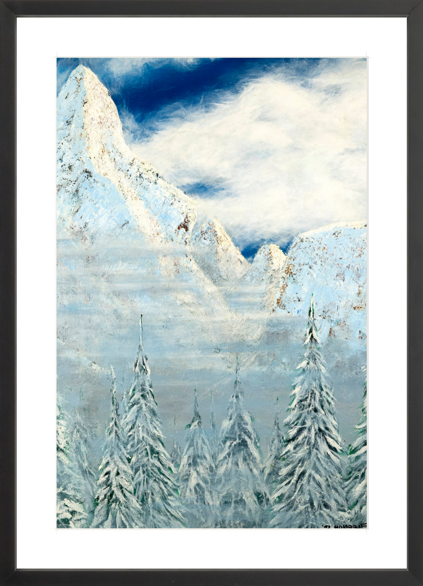 #Framed Print_16x24"_Black