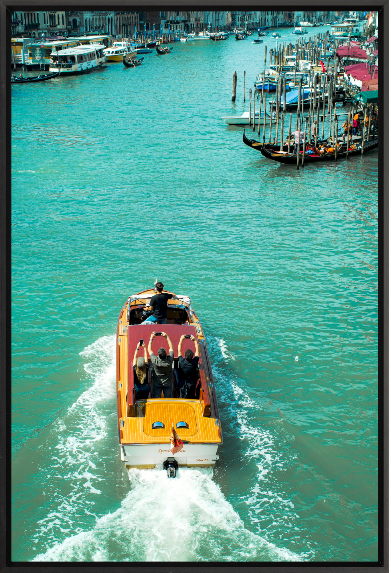 #Framed Canvas_16x24"_Black