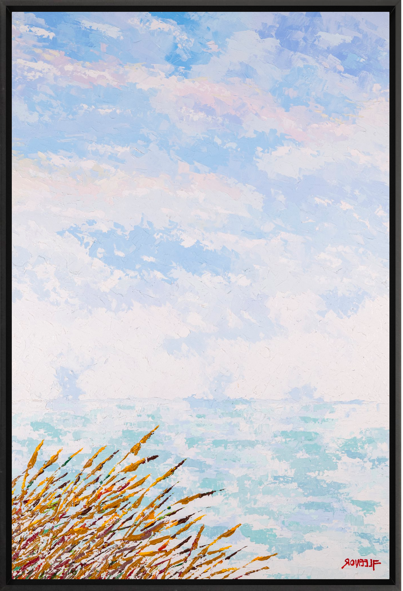 #Framed Canvas_16x24"_Black