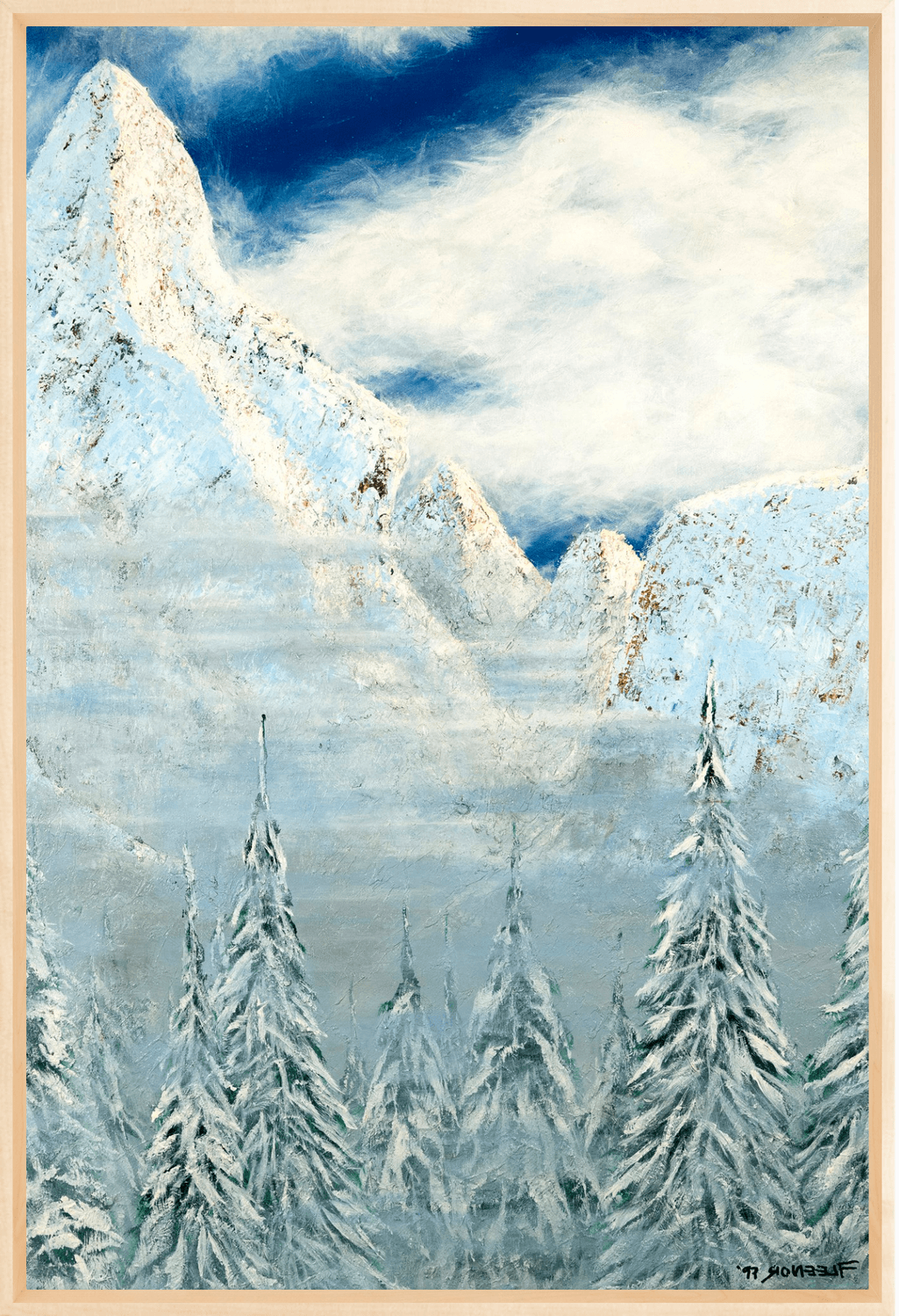 #Framed Canvas_16x24"_Natural