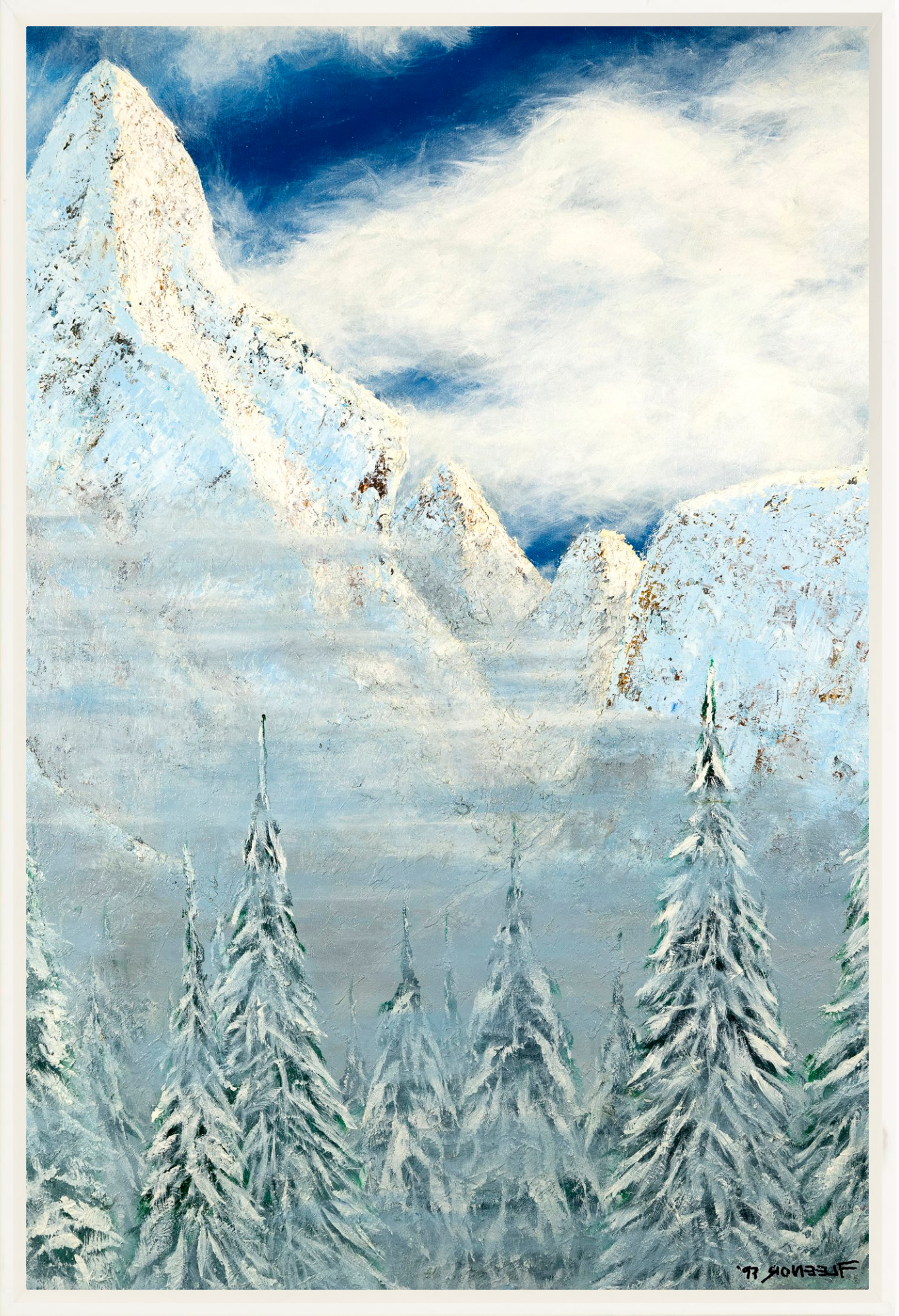 #Framed Canvas_16x24"_White