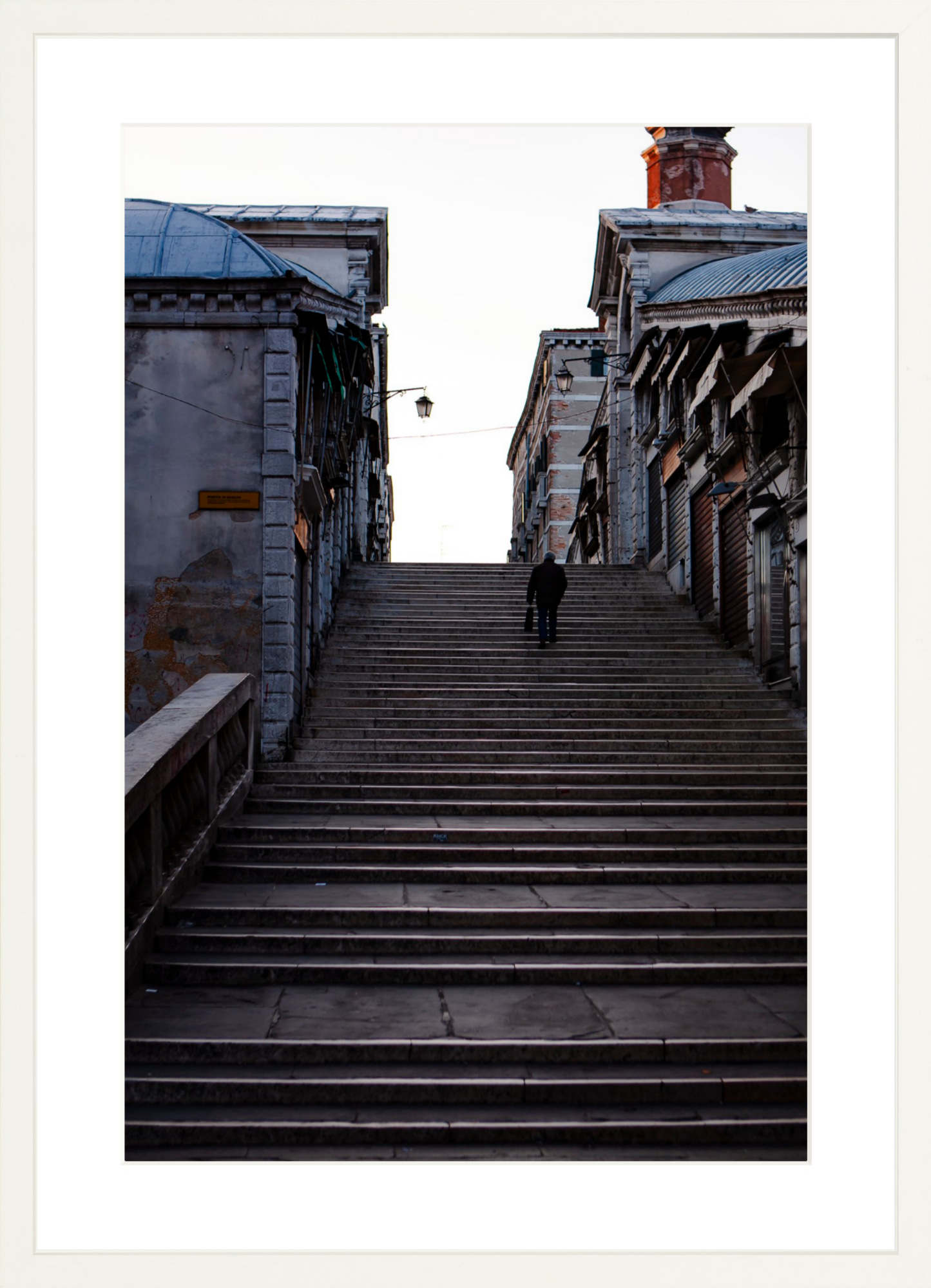 #Framed Print_16x24"_White