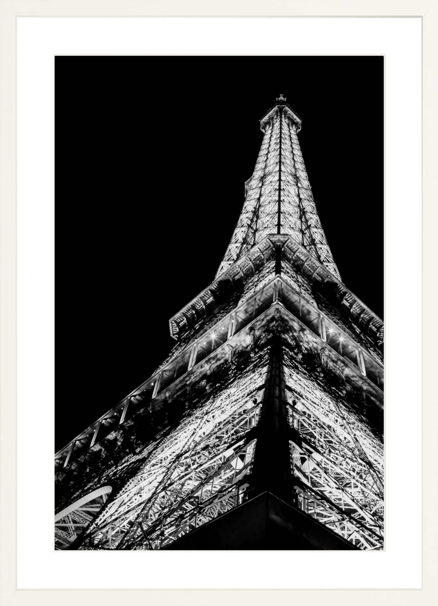#Framed Print_16x24"_White