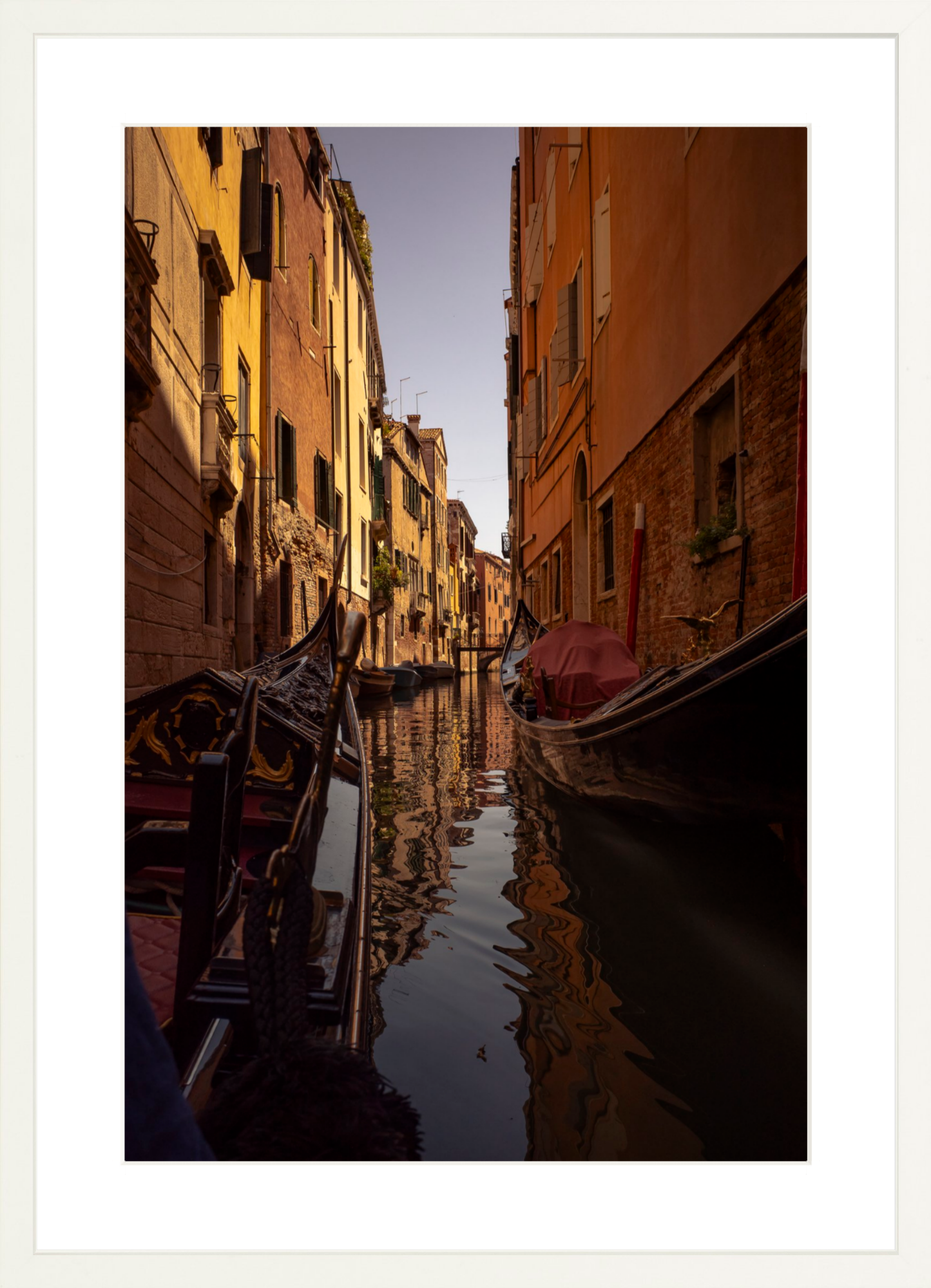 #Framed Print_16x24"_White