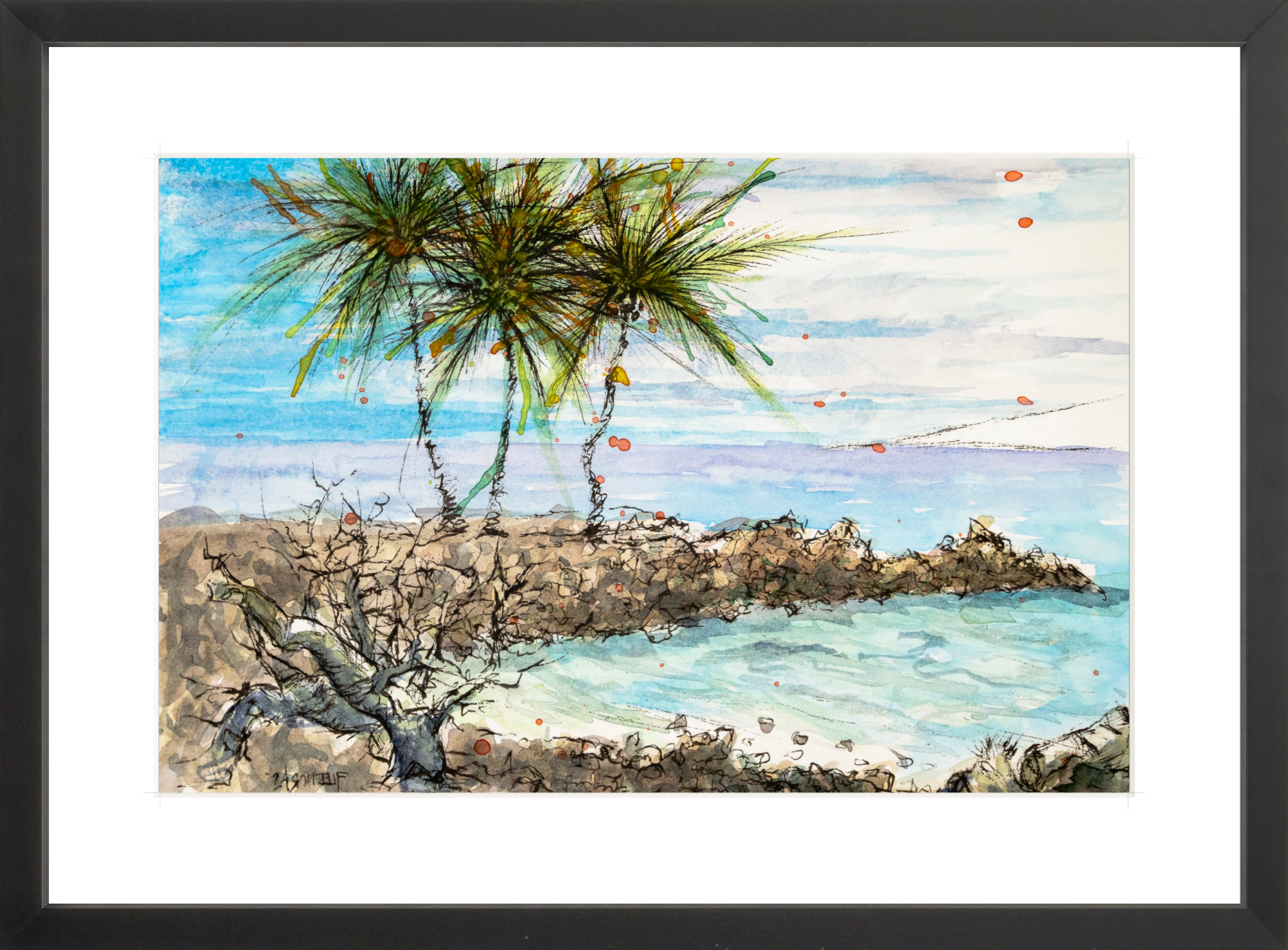 #Framed Print_18x12”_Black