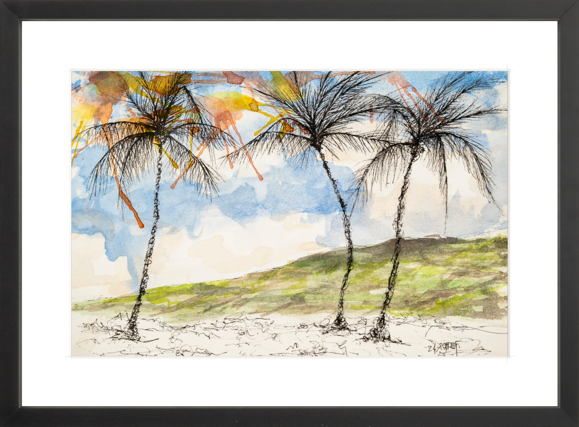 #Framed Print_18x12”_Black