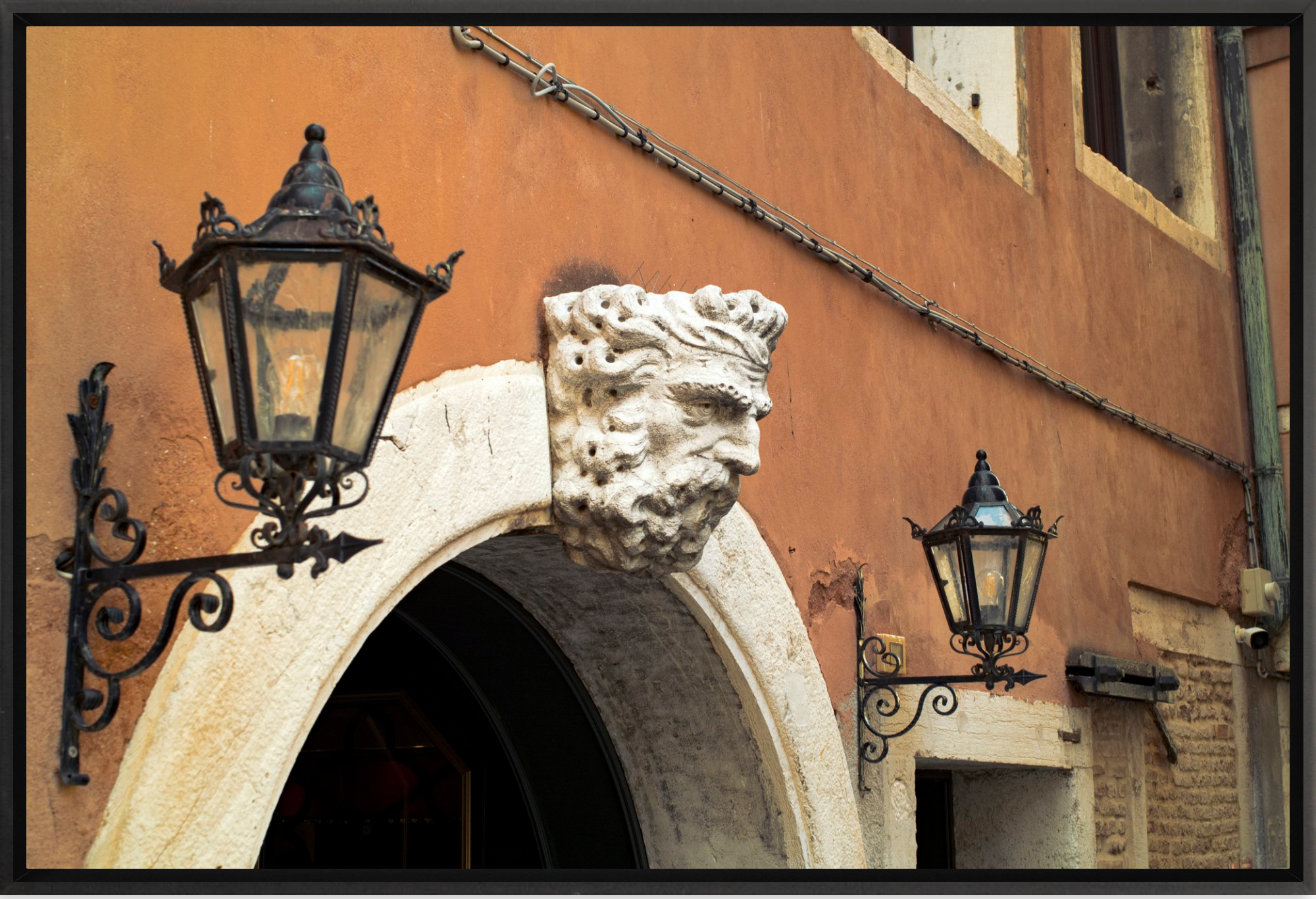 #Framed Canvas_24x16”_Black