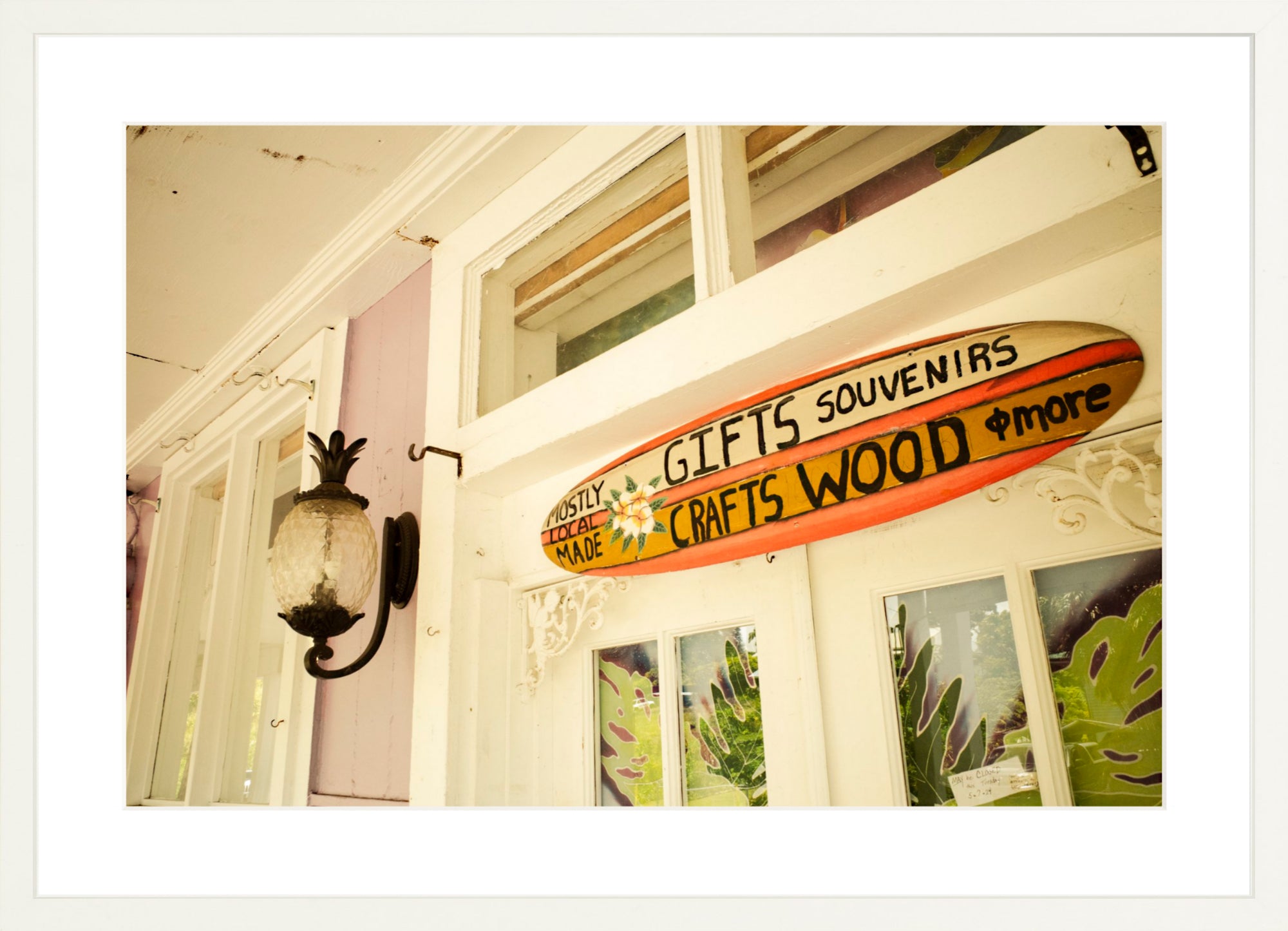 #Framed Print_24x16"_White