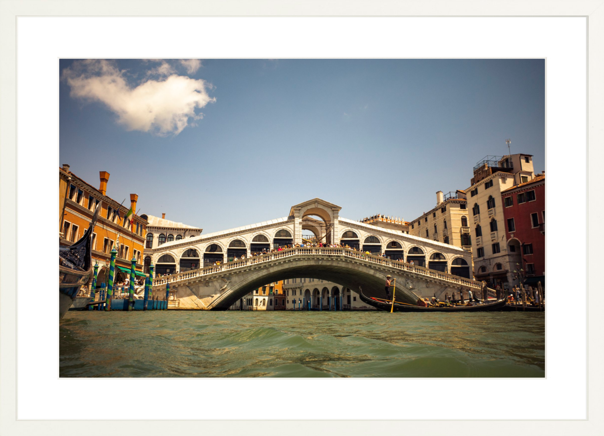 #Framed Print_24x16"_White