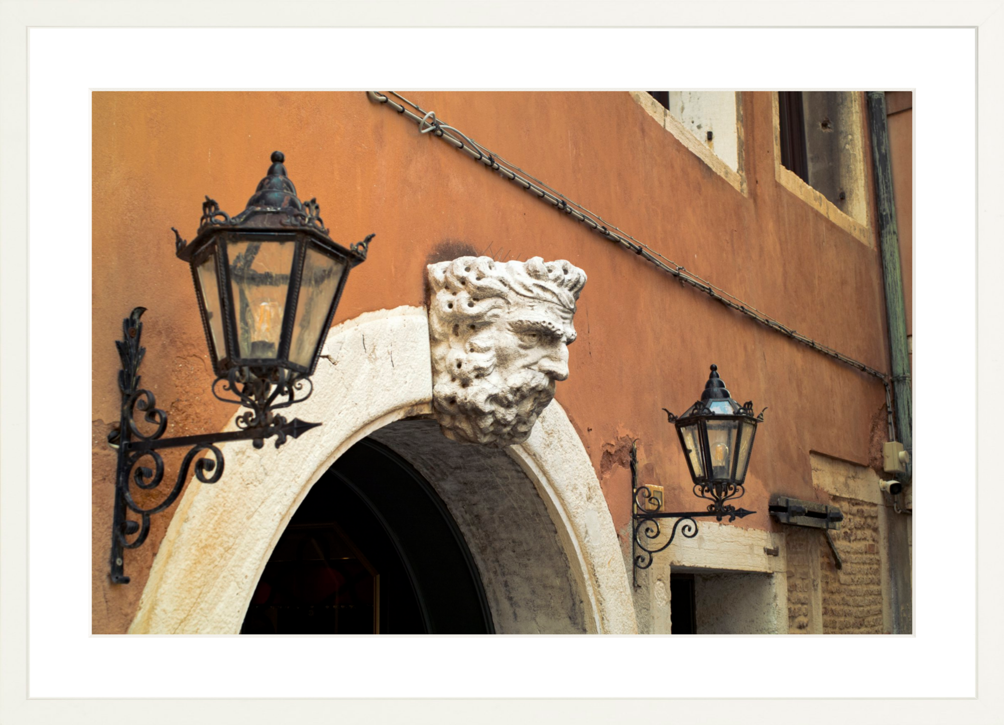 #Framed Print_24x16"_White