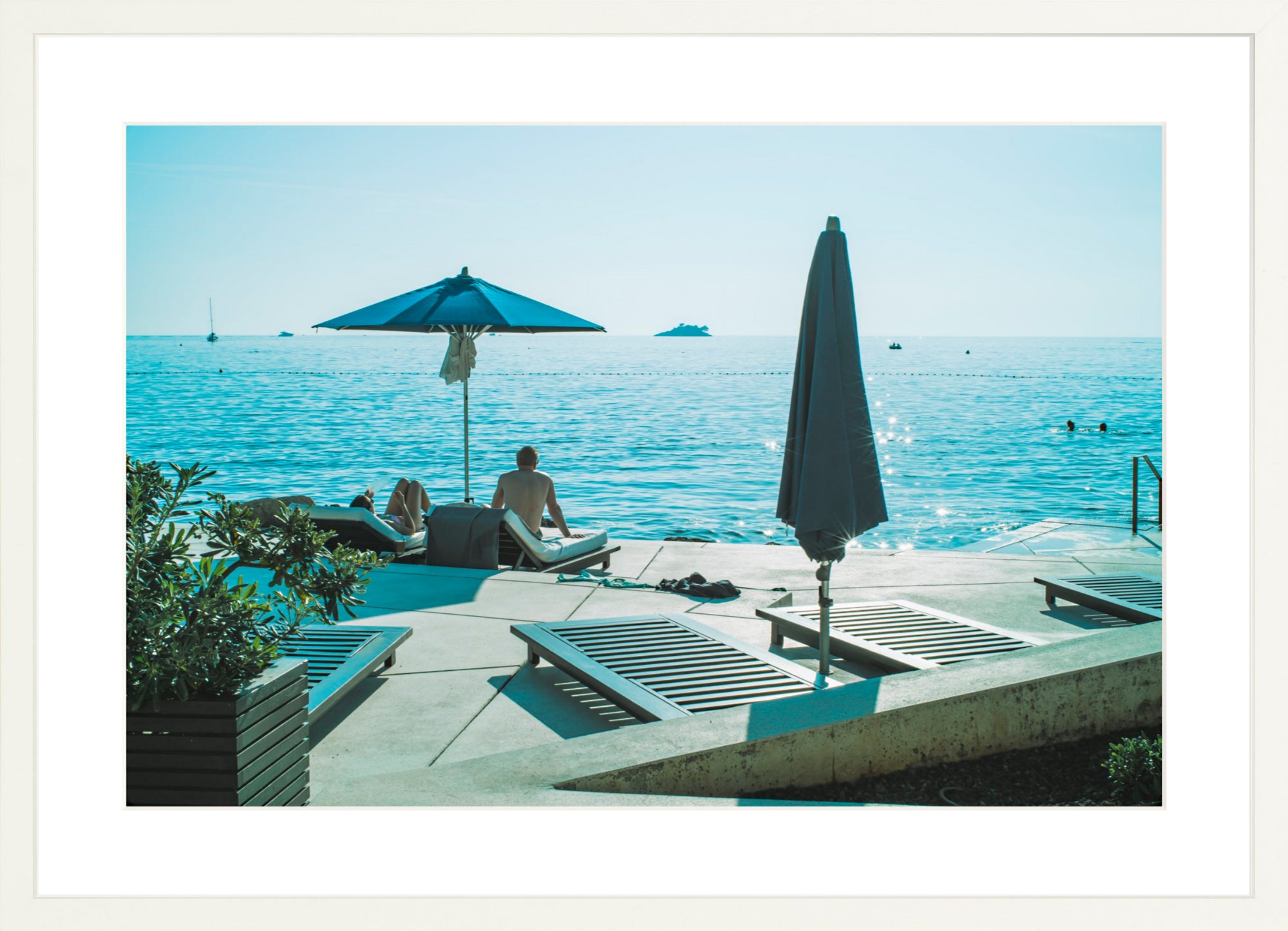 #Framed Print_24x16"_White