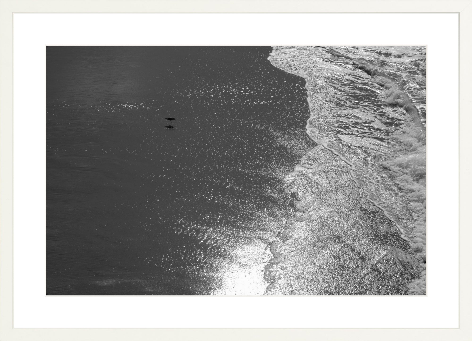 #Framed Print_24x16"_White