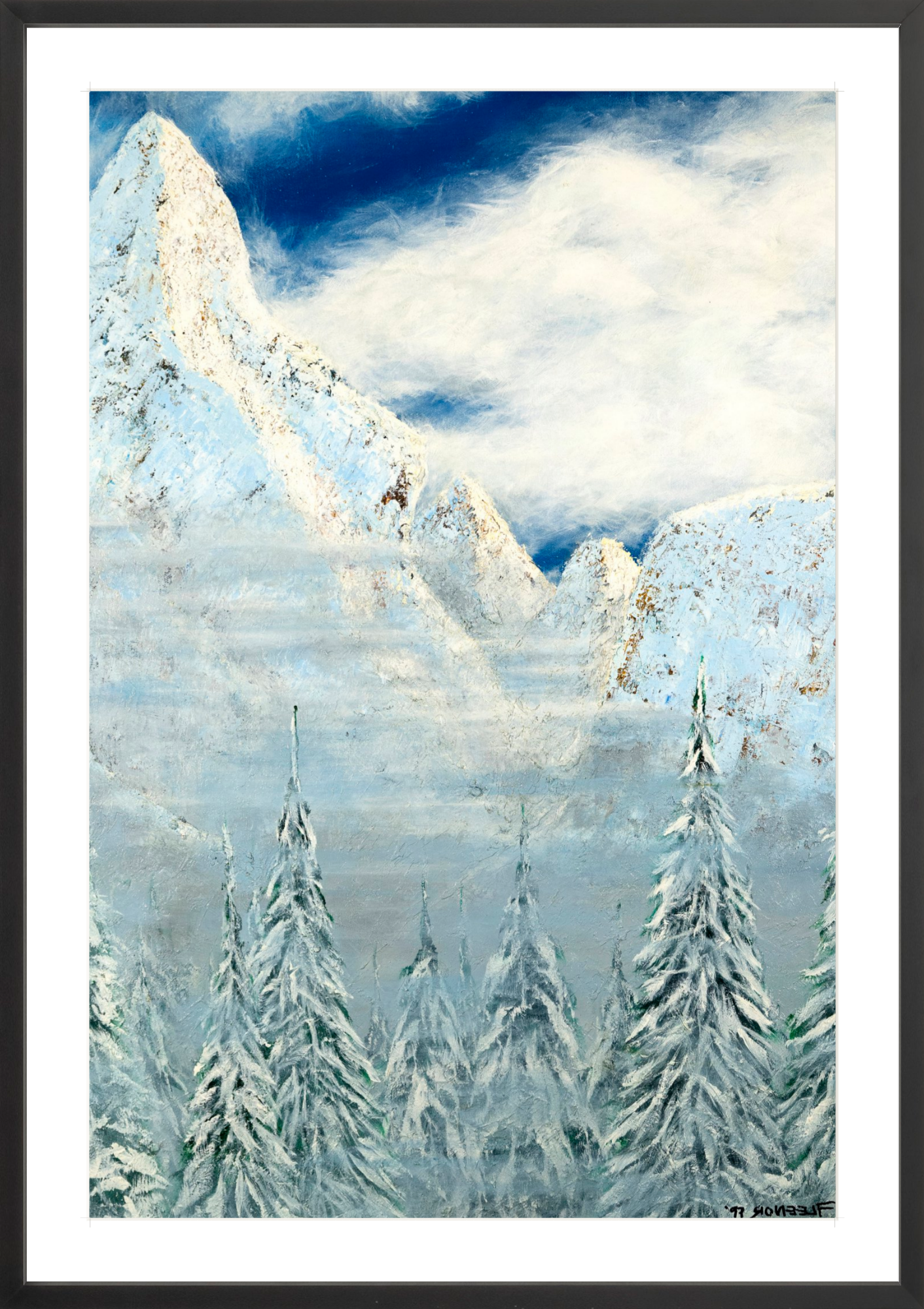 #Framed Print_24x36"_Black