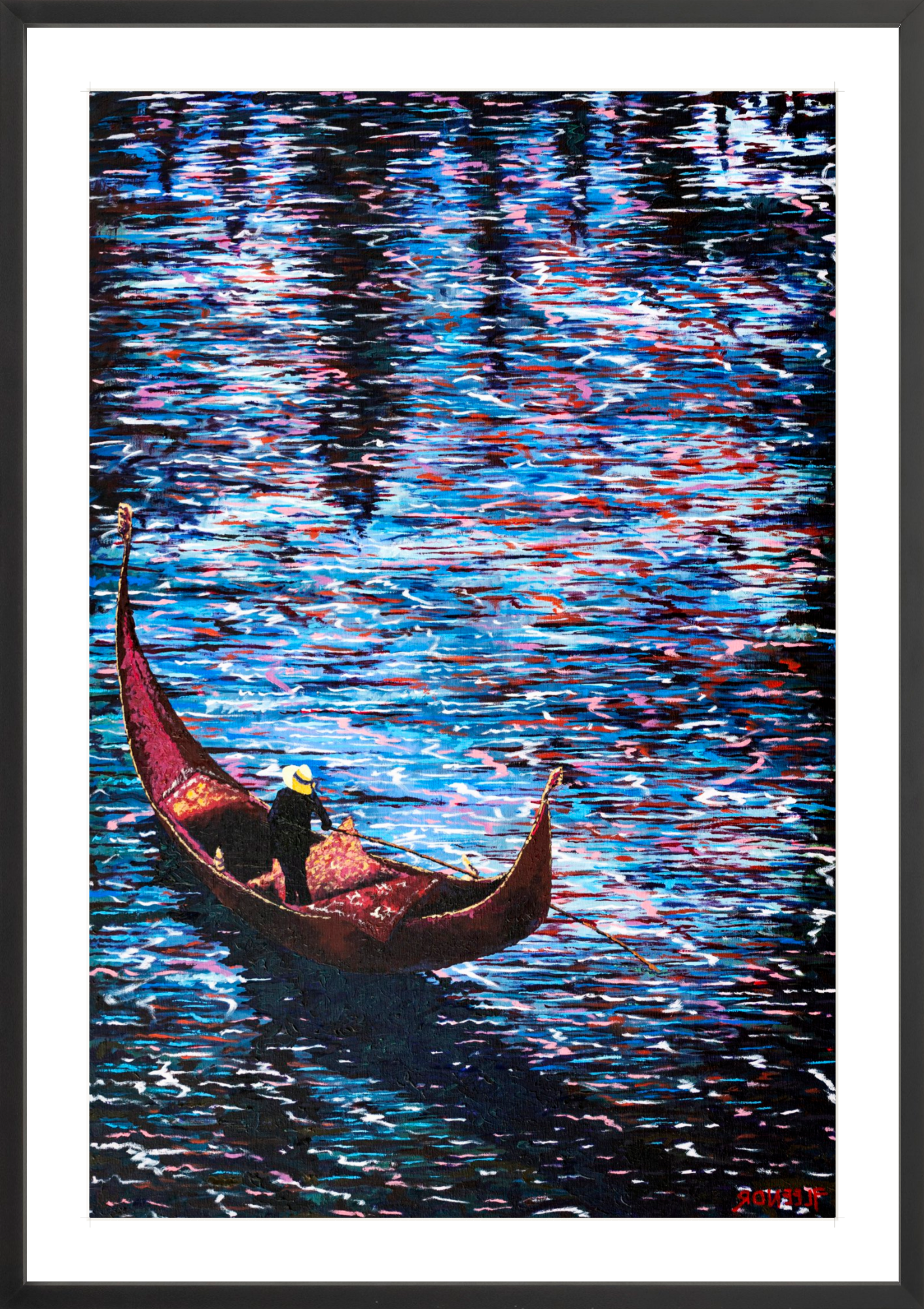 #Framed Print_24x36"_Black