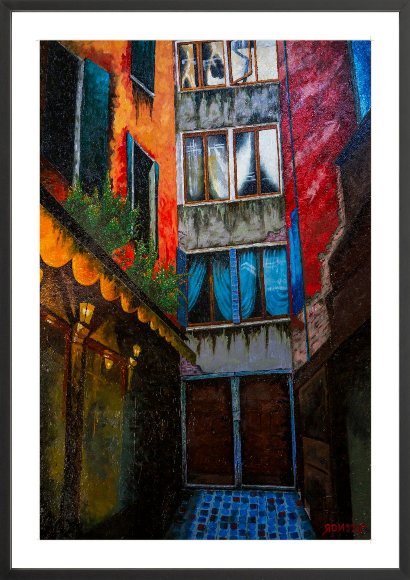 #Framed Print_24x36"_Black