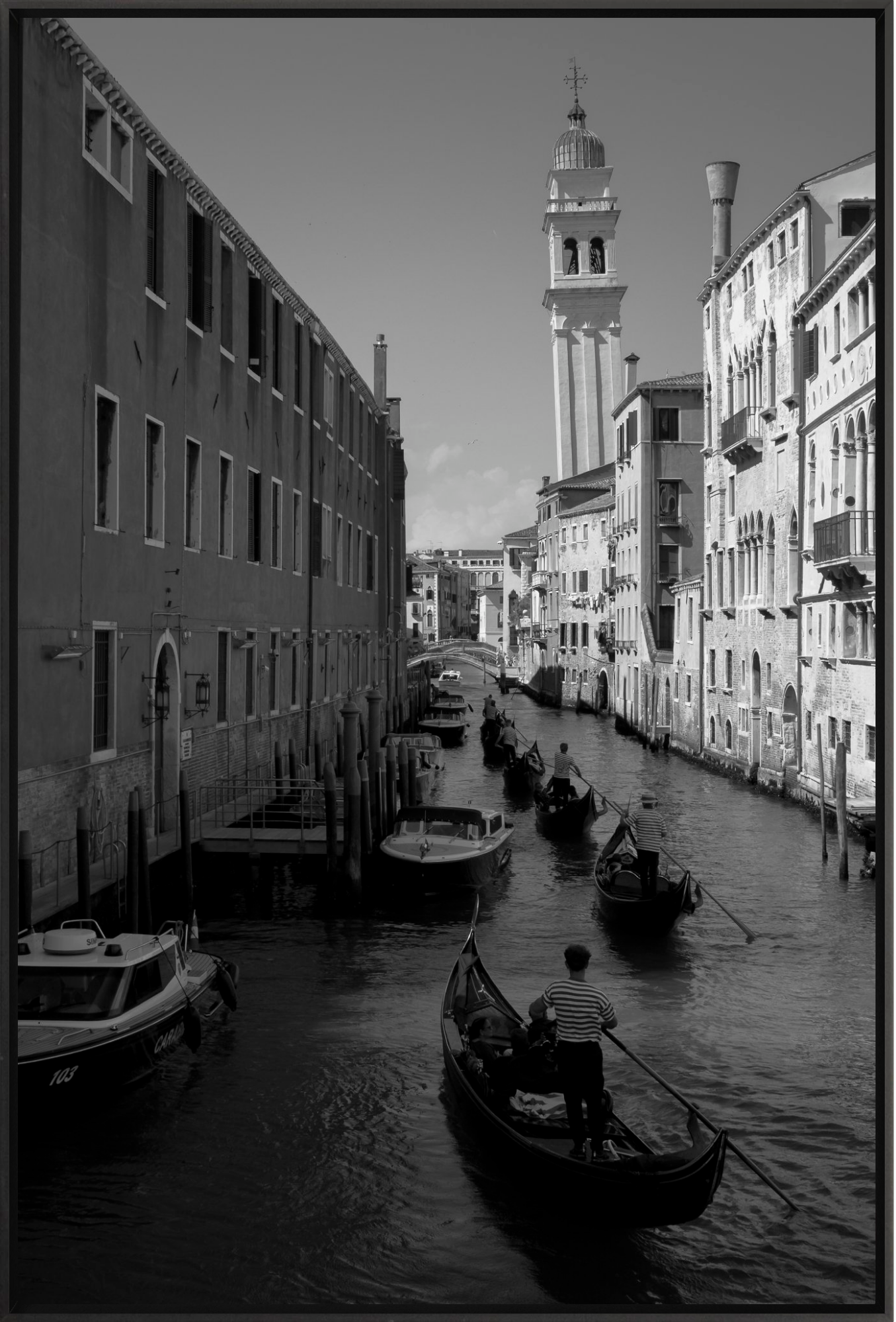 #Framed Canvas_24x36"_Black