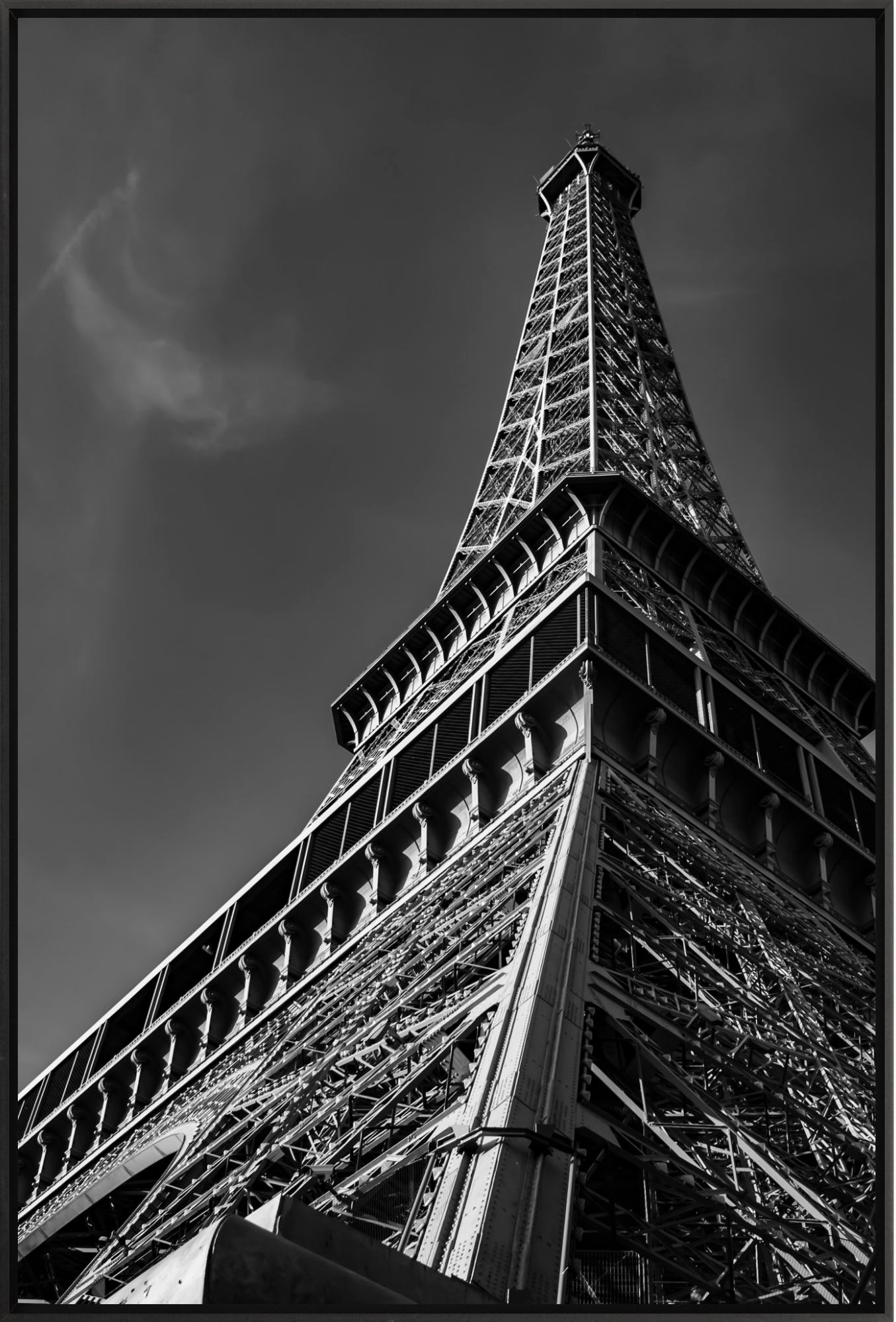 #Framed Canvas_24x36"_Black