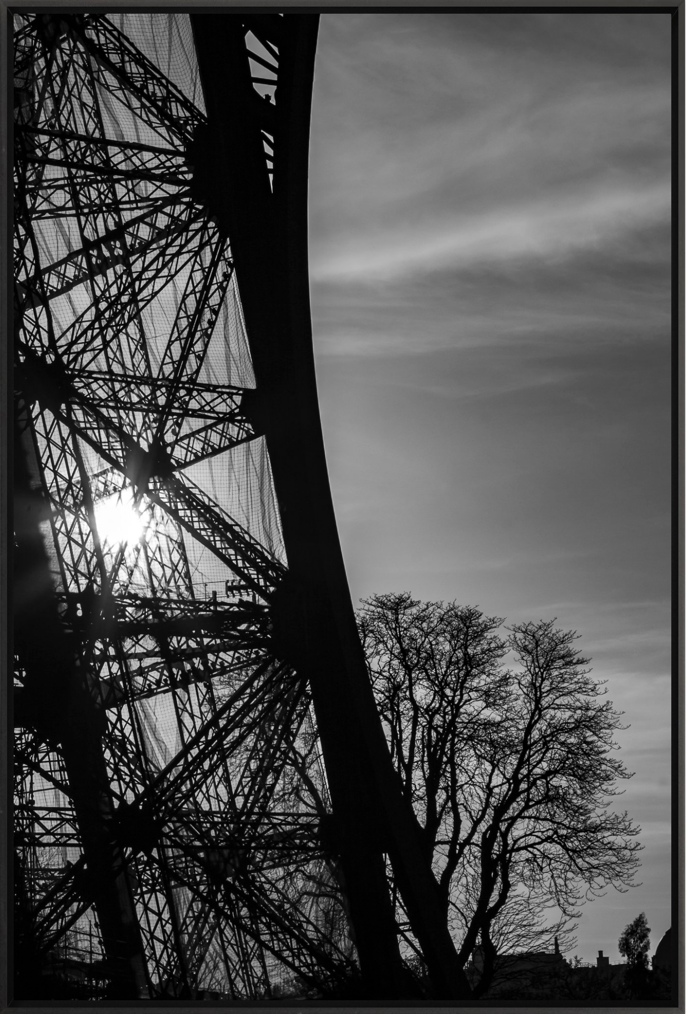 #Framed Canvas_24x36"_Black