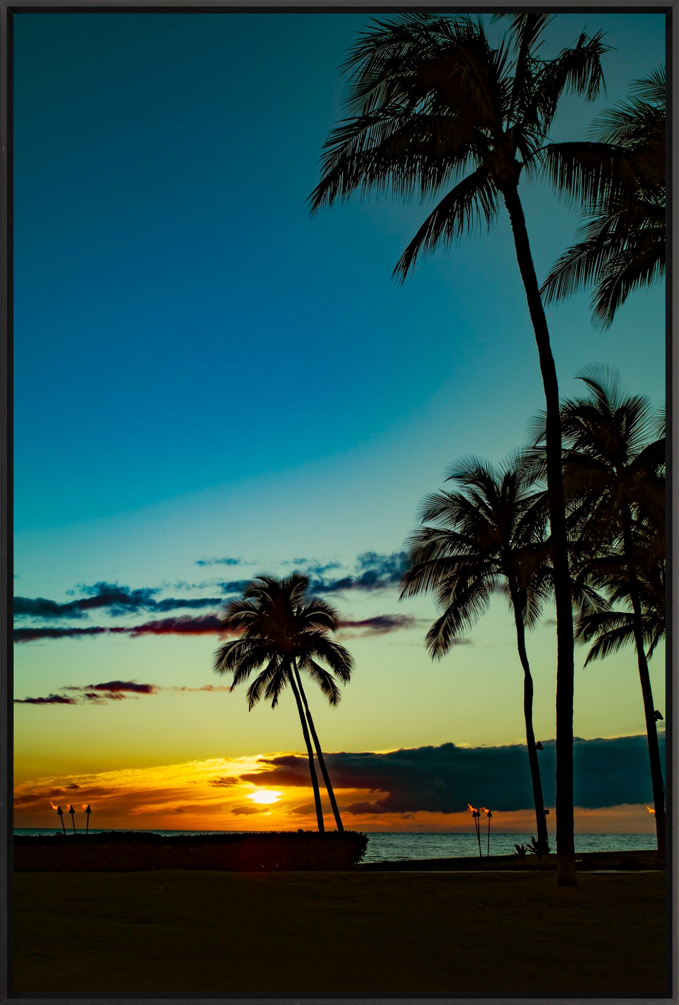 #Framed Canvas_16x24"_Black