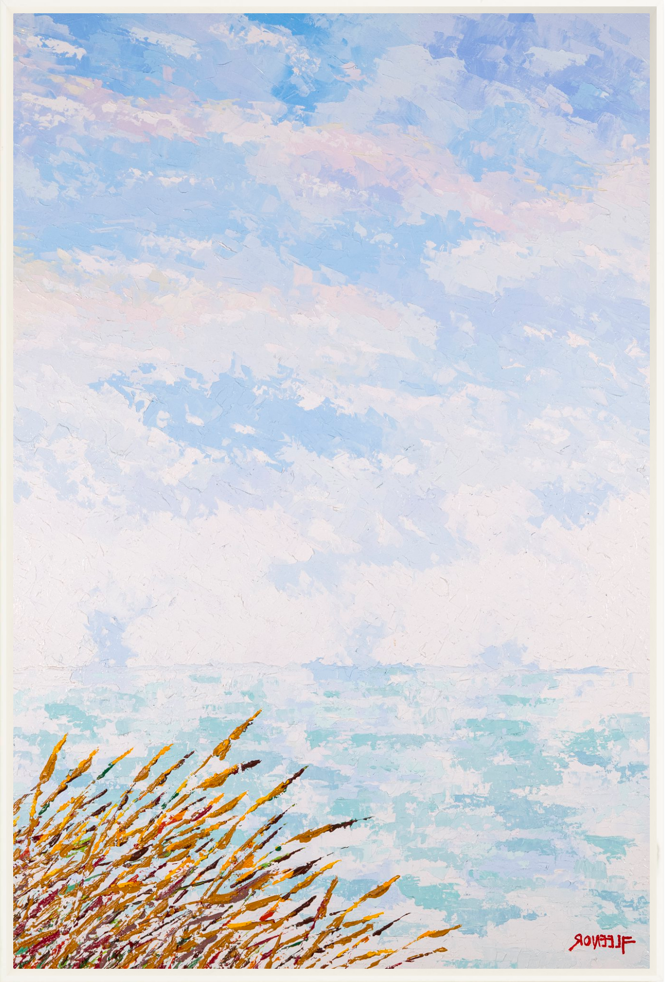 #Framed Canvas_24x36"_White