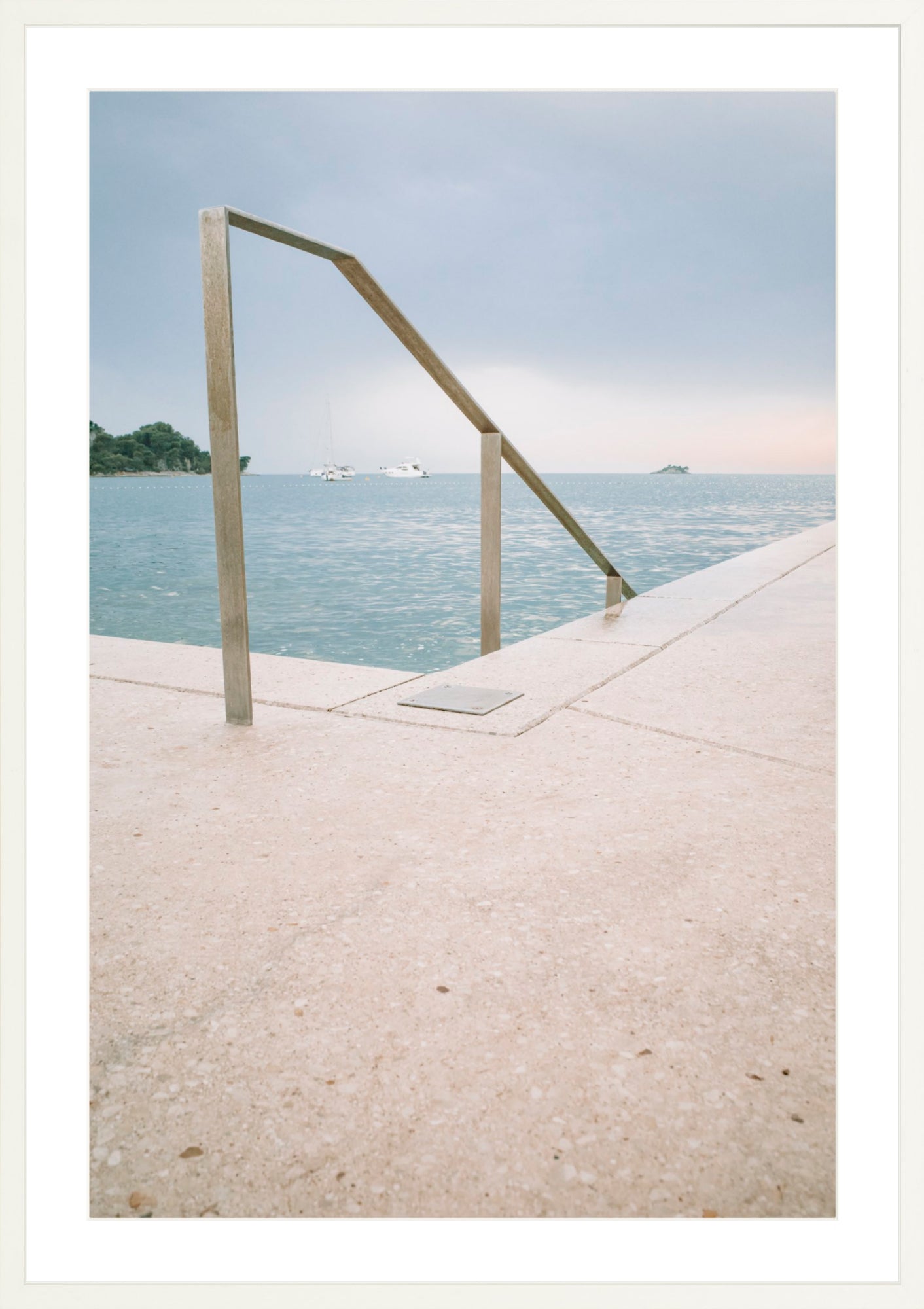 #Framed Print_24x36"_White