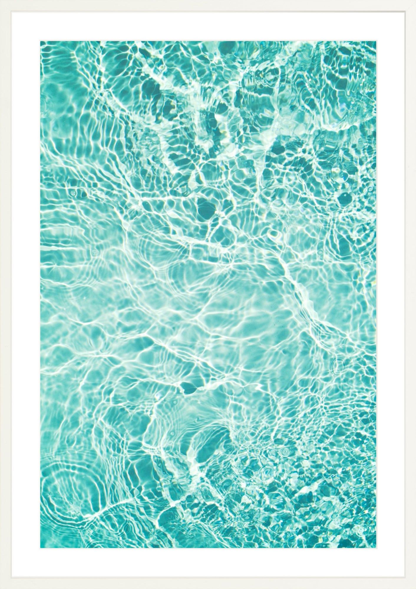 #Framed Print_24x36"_White
