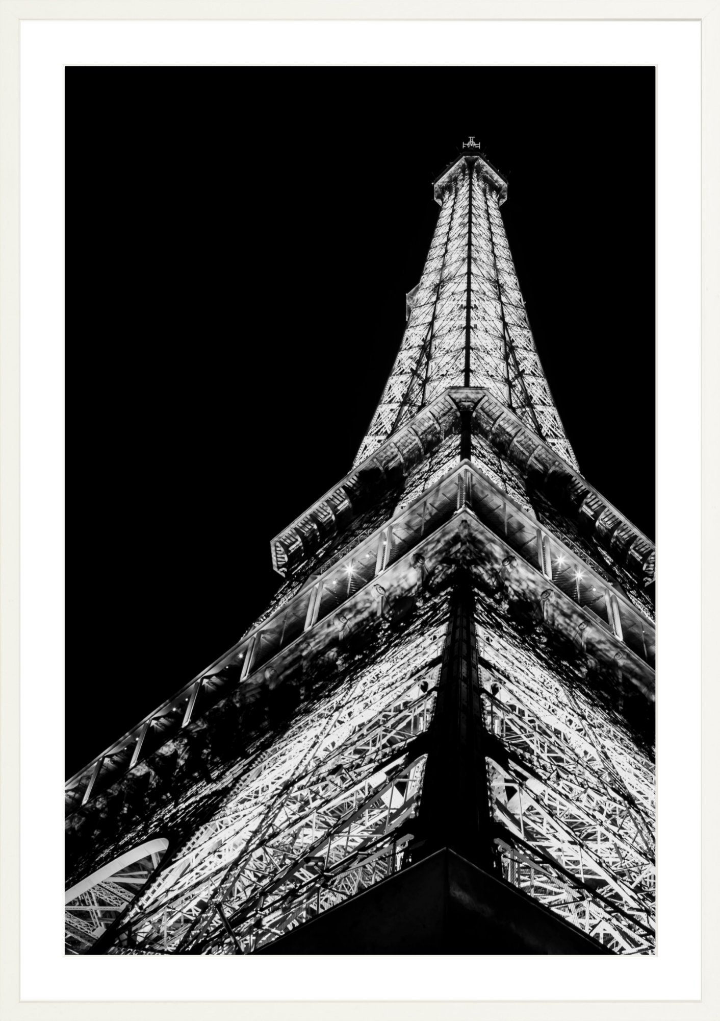 #Framed Print_24x36"_White