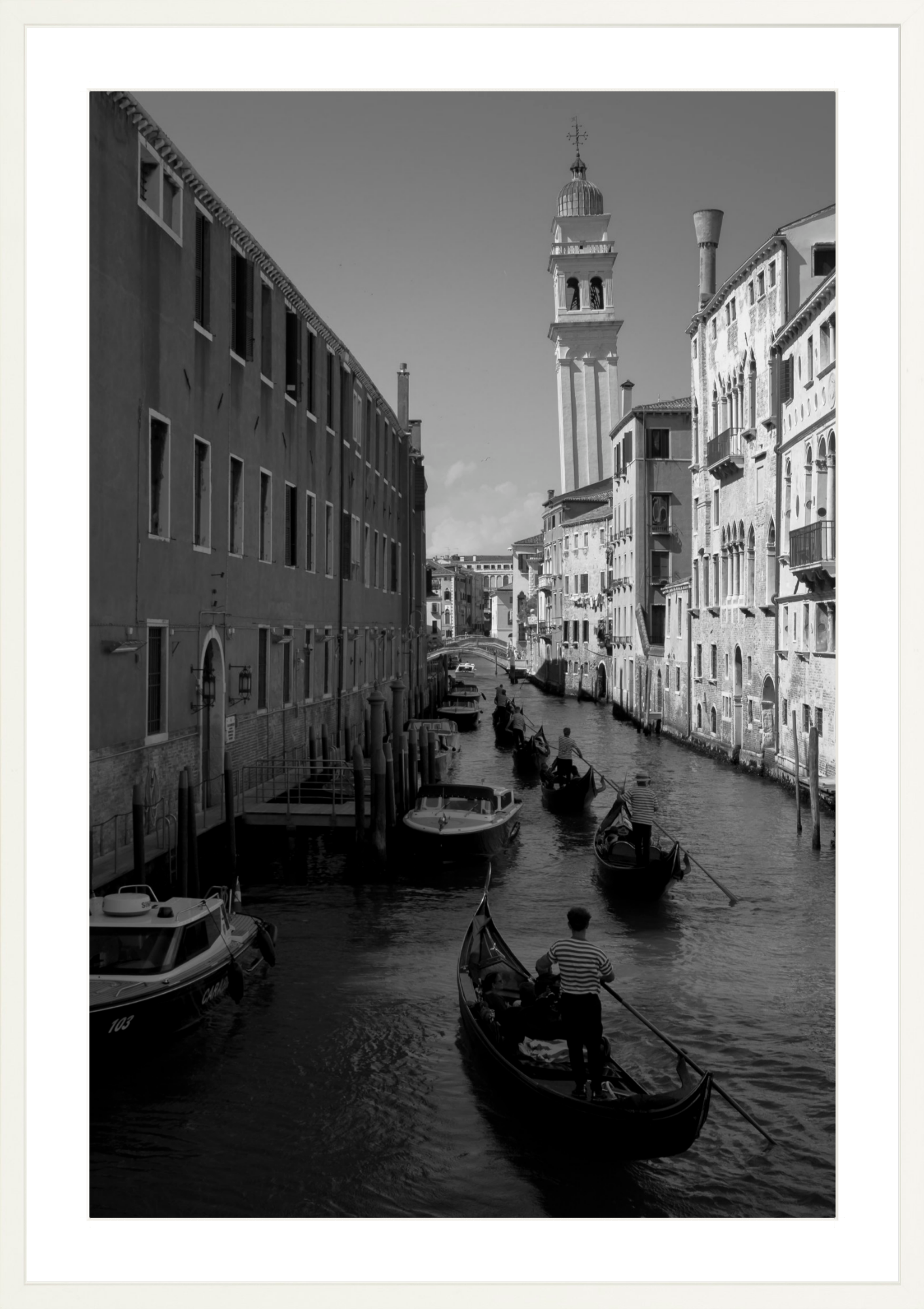 #Framed Print_24x36"_White