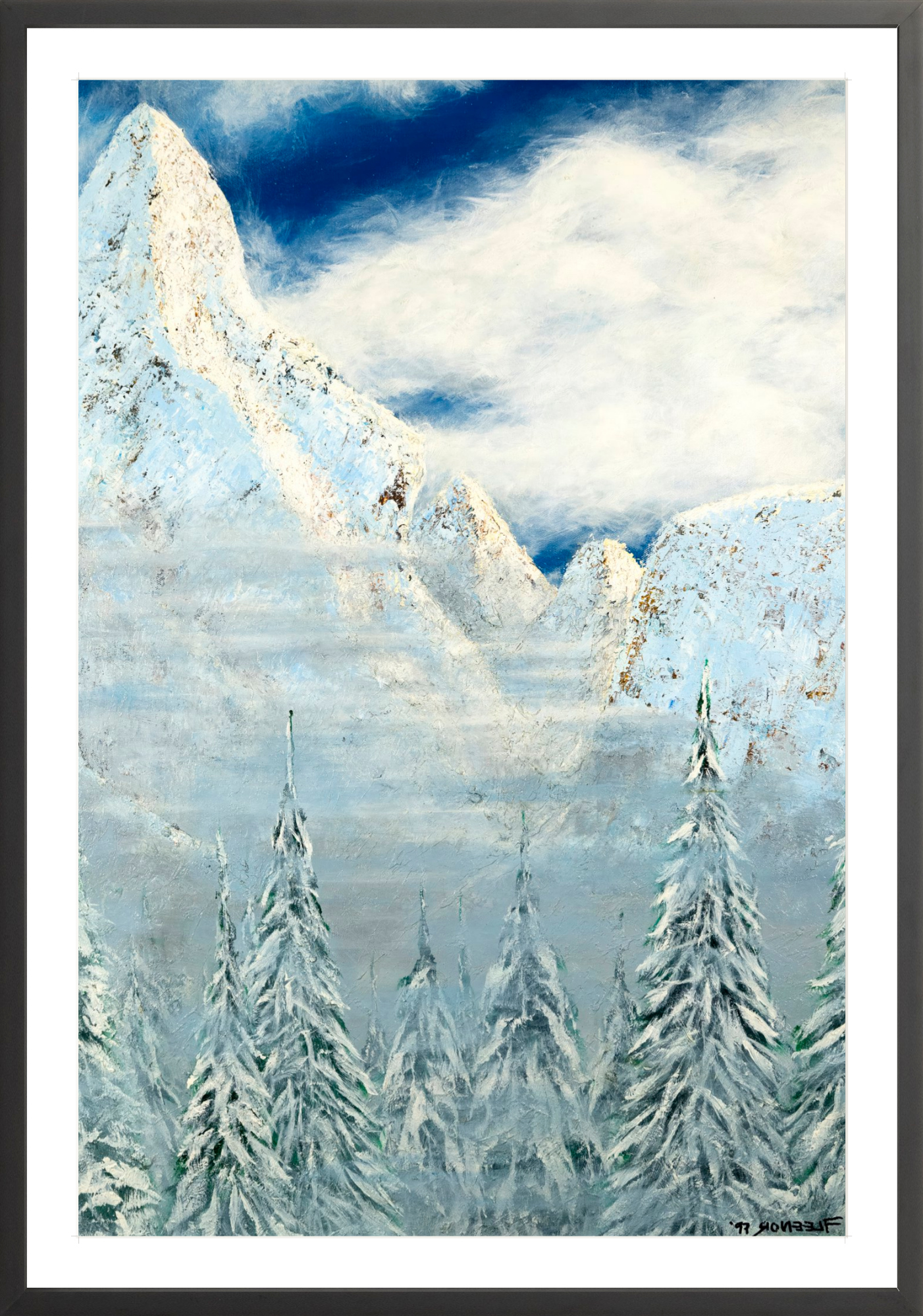 #Framed Print_40x60"_Black