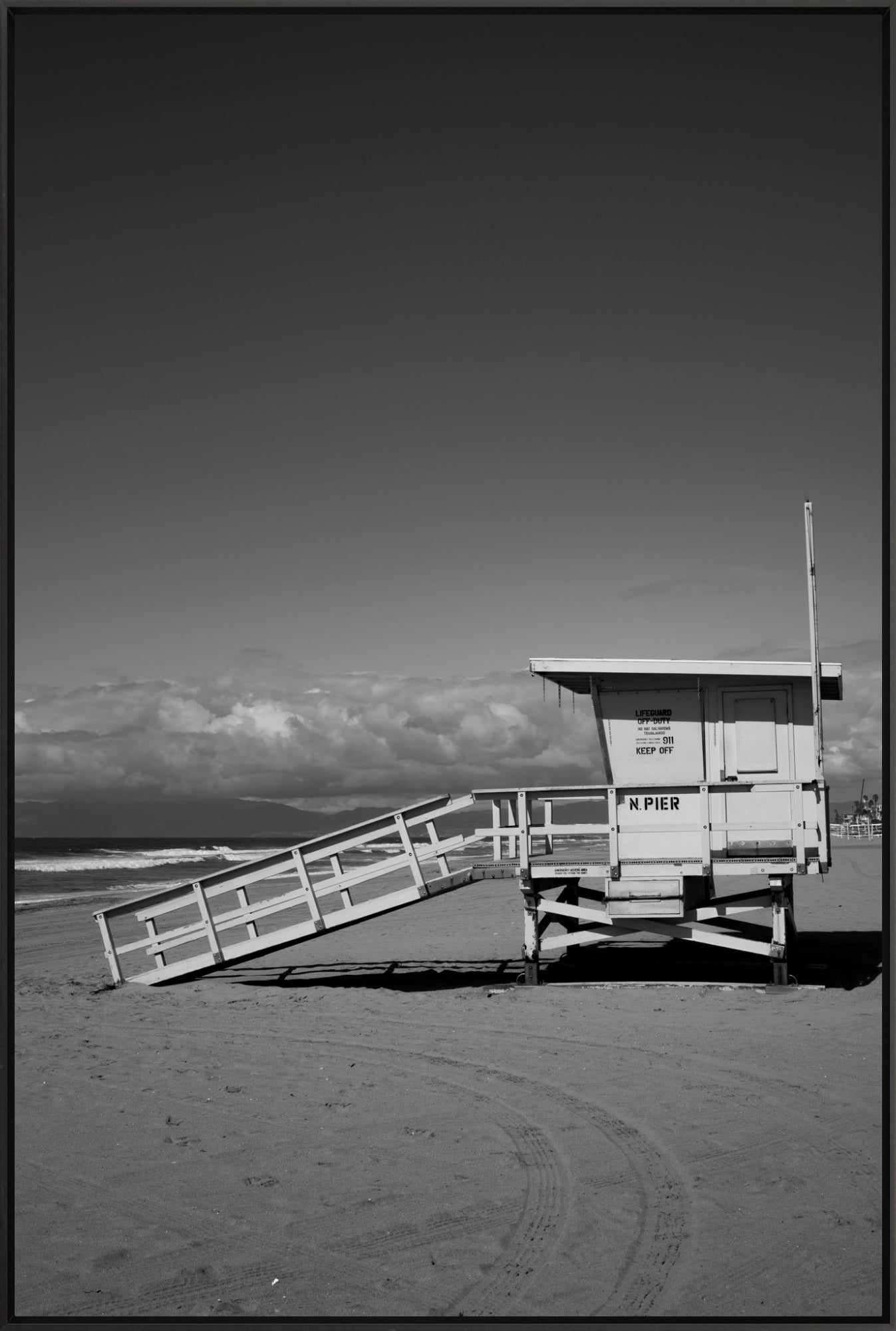 #Framed Canvas_30x45"_Black