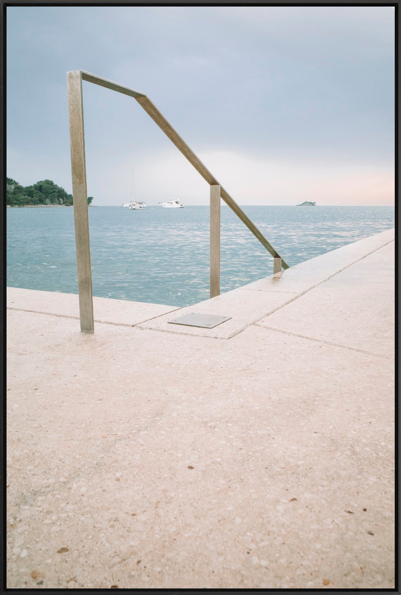 #Framed Canvas_30x45"_Black