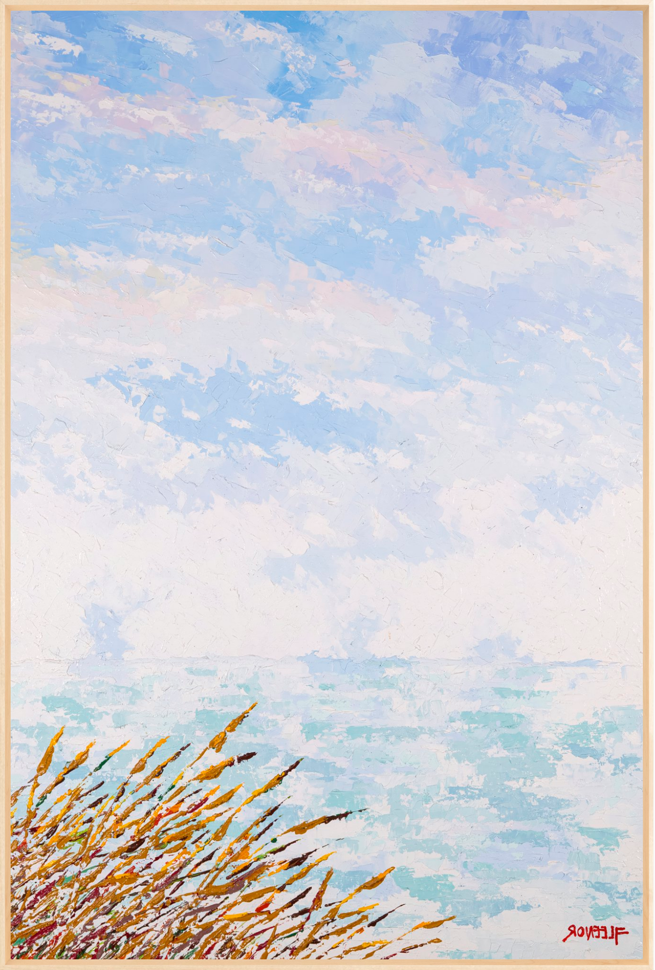 #Framed Canvas_40x60"_Natural