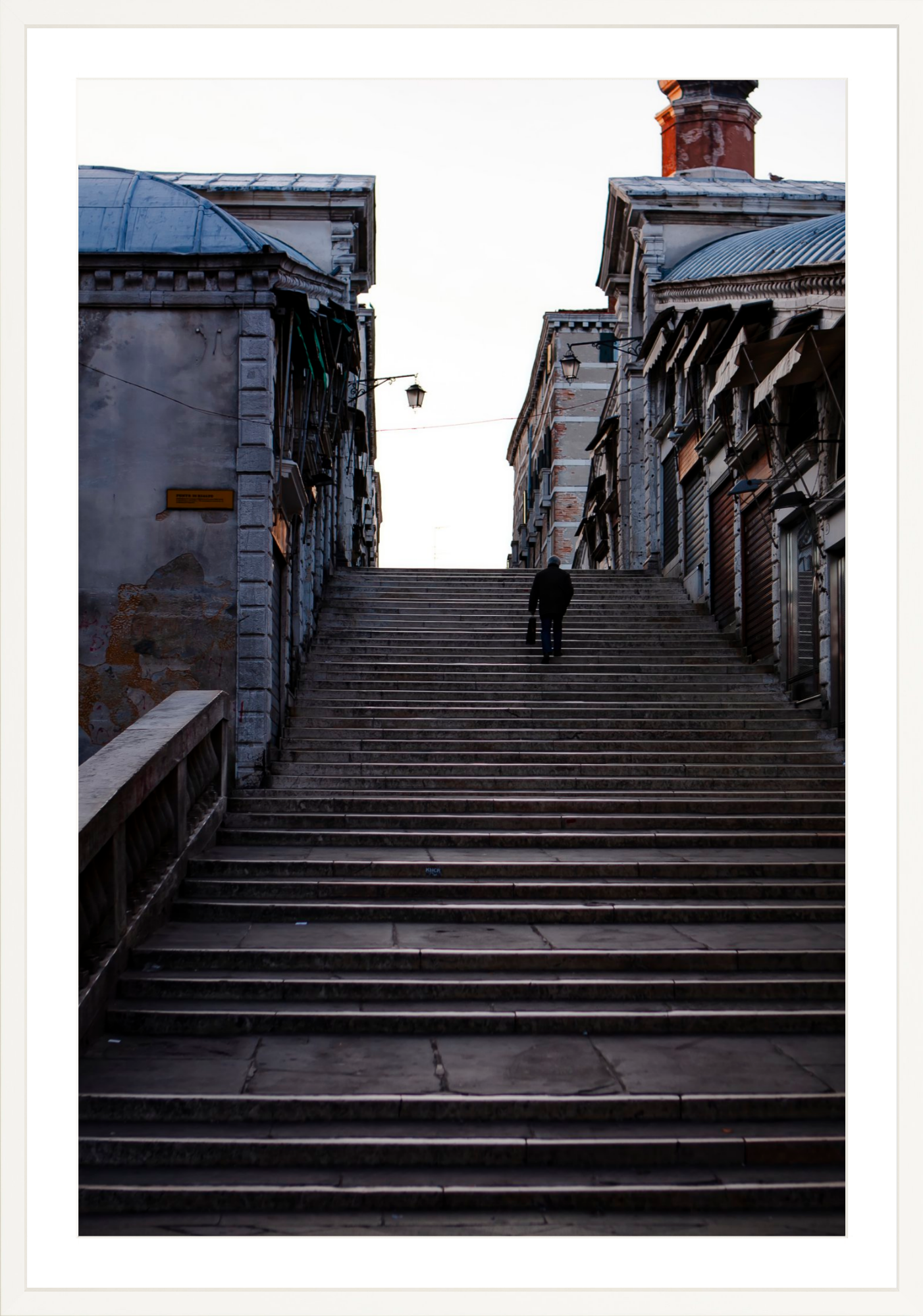 #Framed Print_30x45"_White