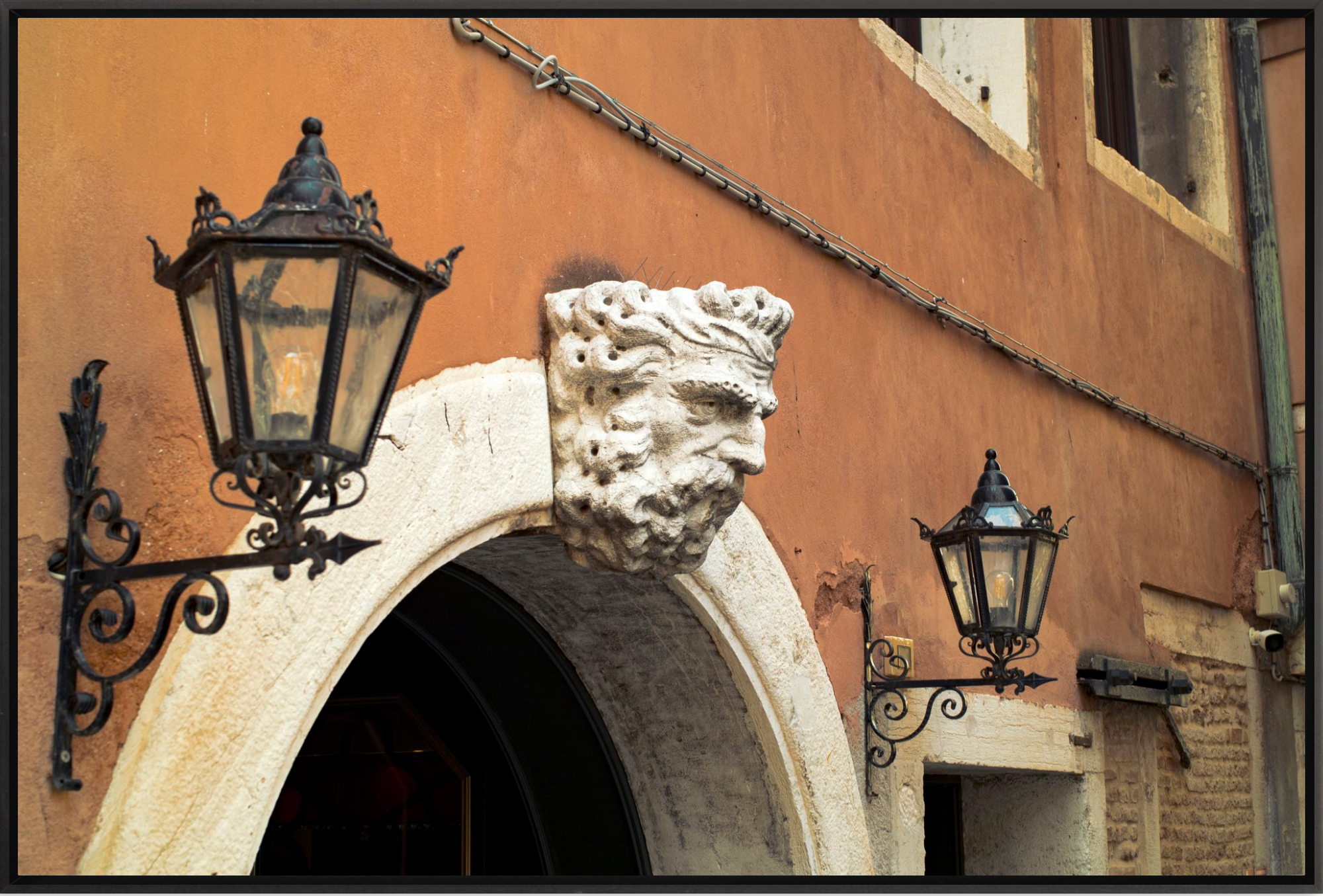 #Framed Canvas_36x24”_Black