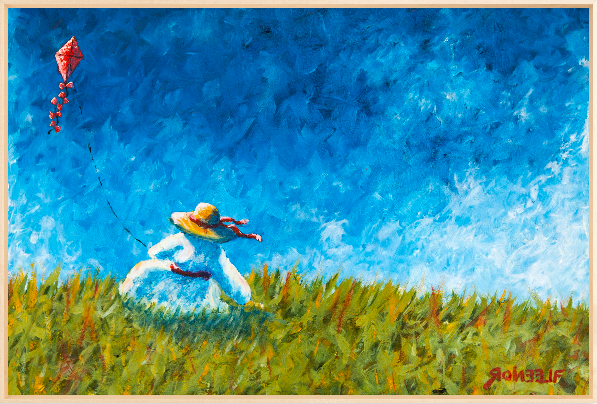 #Framed Canvas_36x24”_Natural
