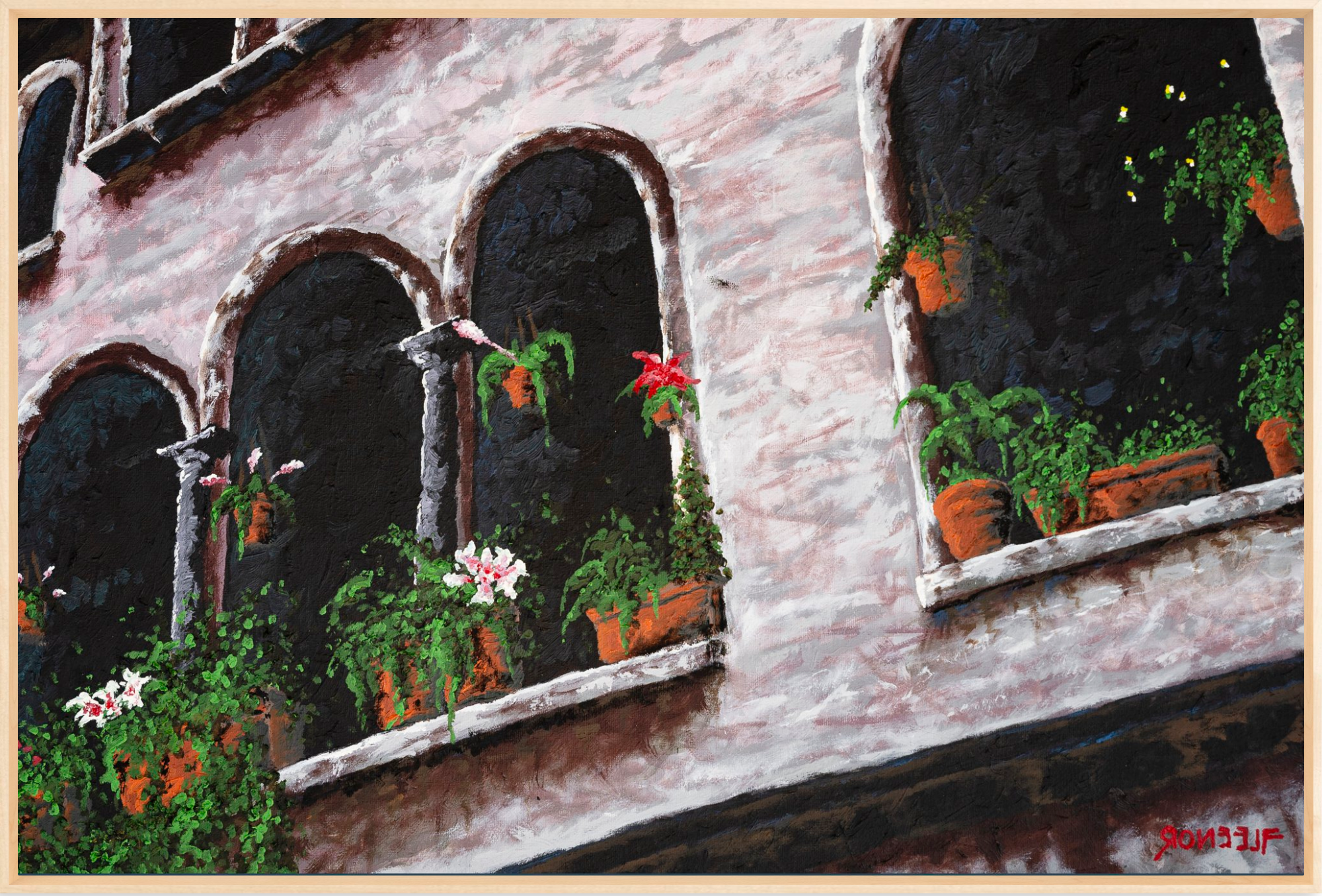 #Framed Canvas_36x24”_Natural