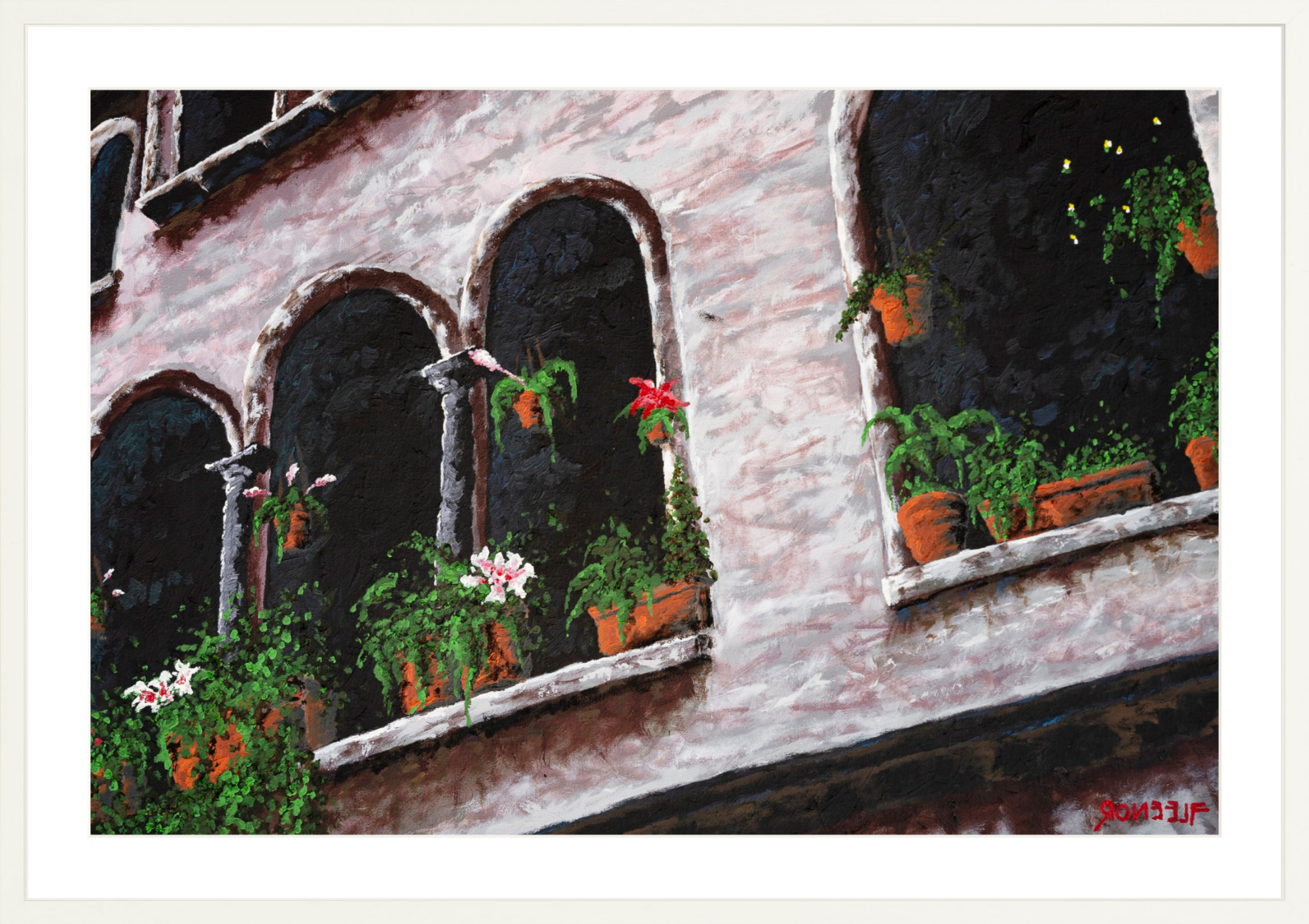 #Framed Print_36x24"_White