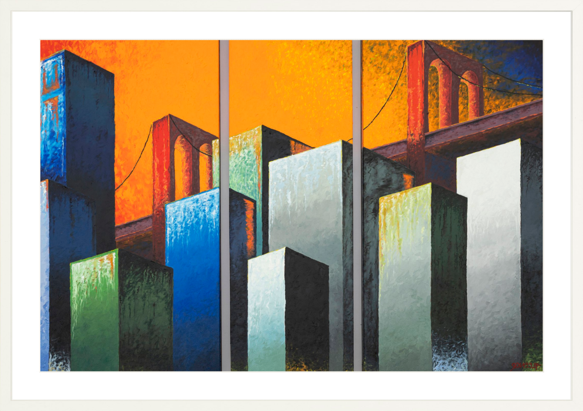 #Framed Print_36x24"_White