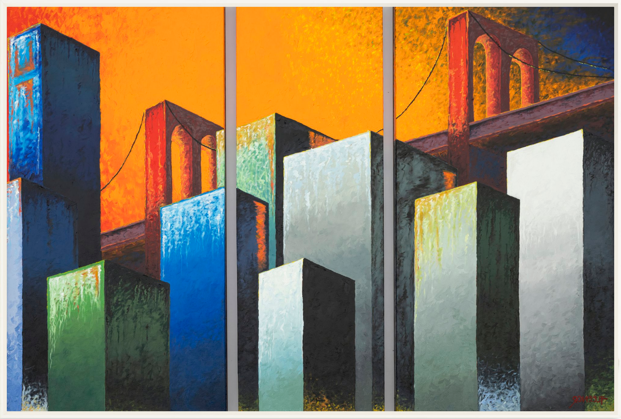 #Framed Canvas_60x40”_White