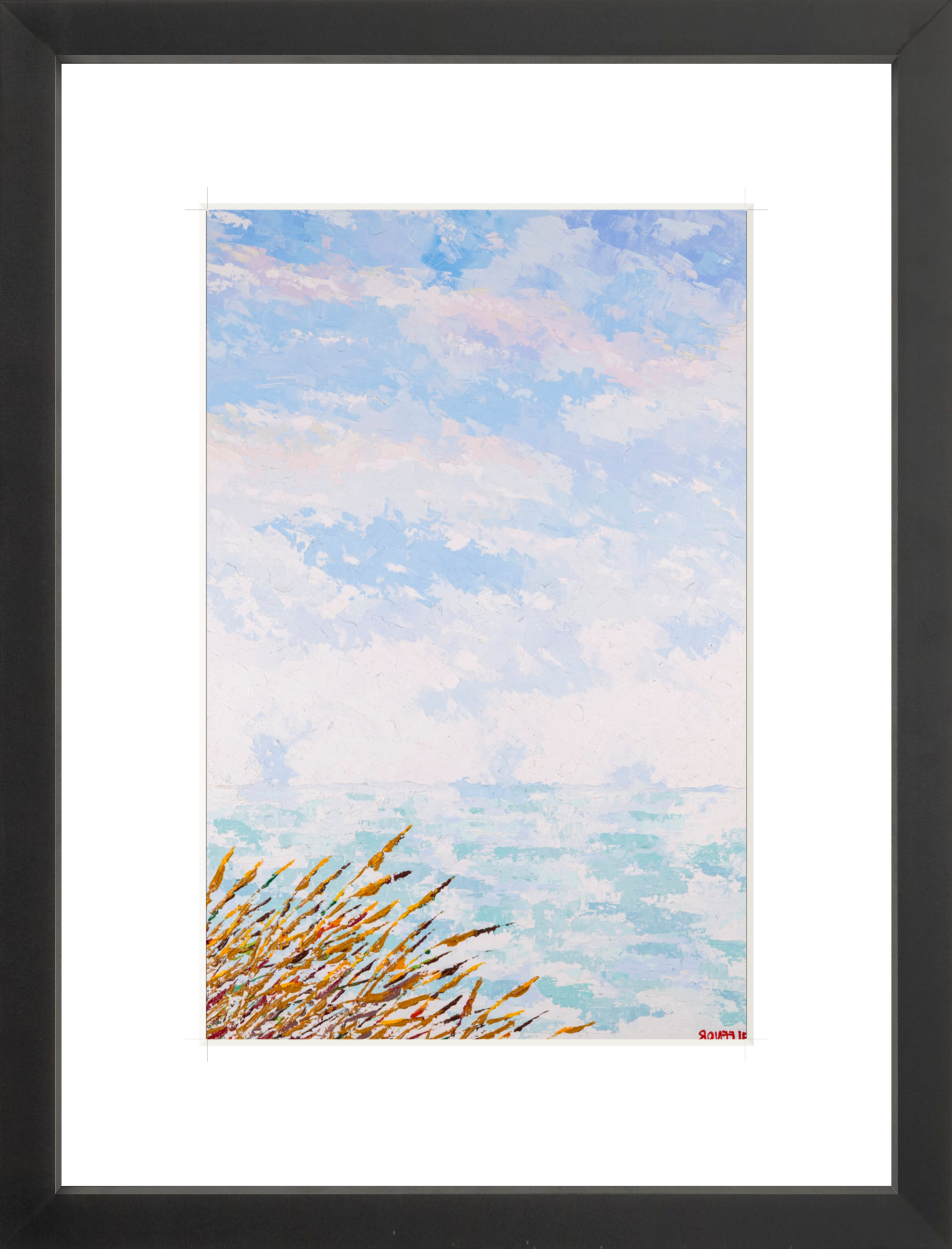 #Framed Print_8x12"_Black