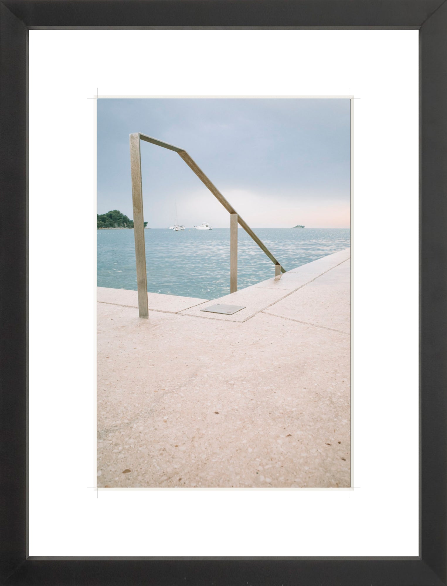 #Framed Print_8x12"_Black