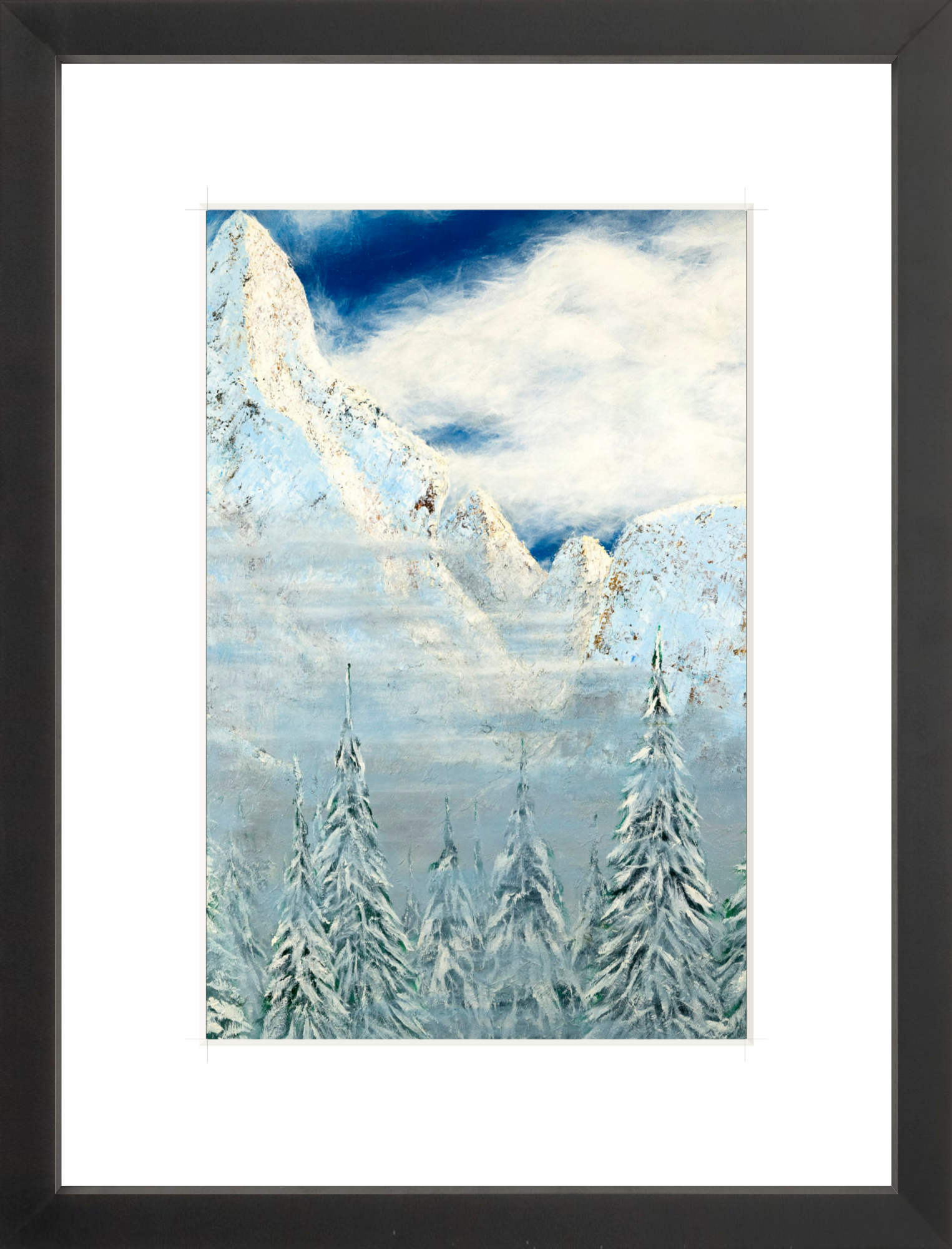 #Framed Print_8x12"_Black